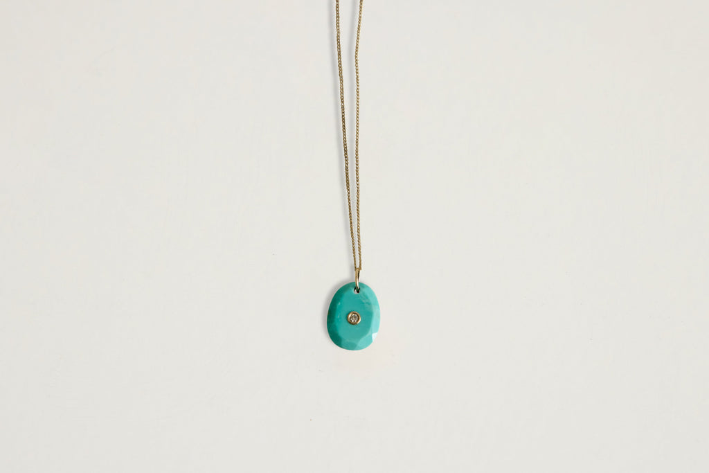 Nicky Kehoe - Orso N°1 Necklace, Turquoise