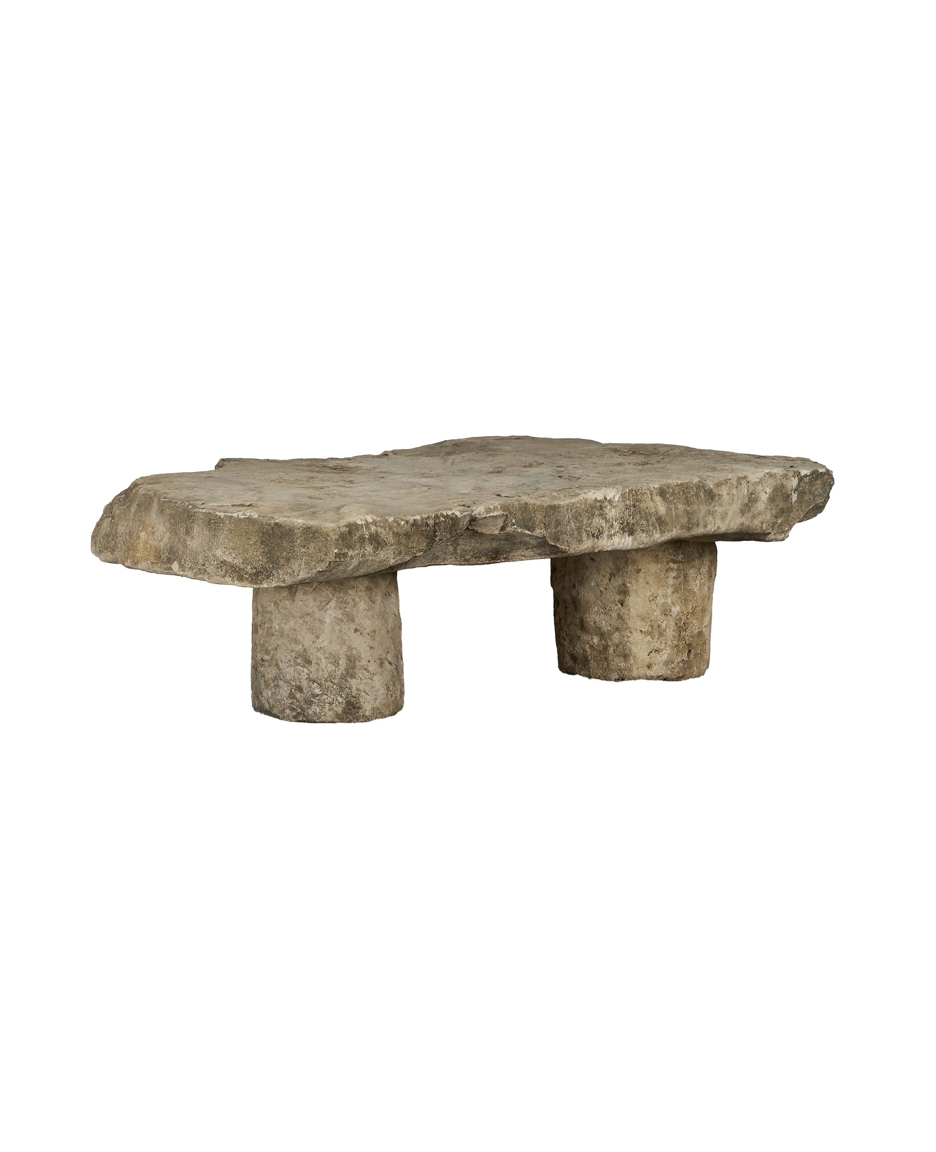 Olive Ateliers - Limestone Table - 3 Piece