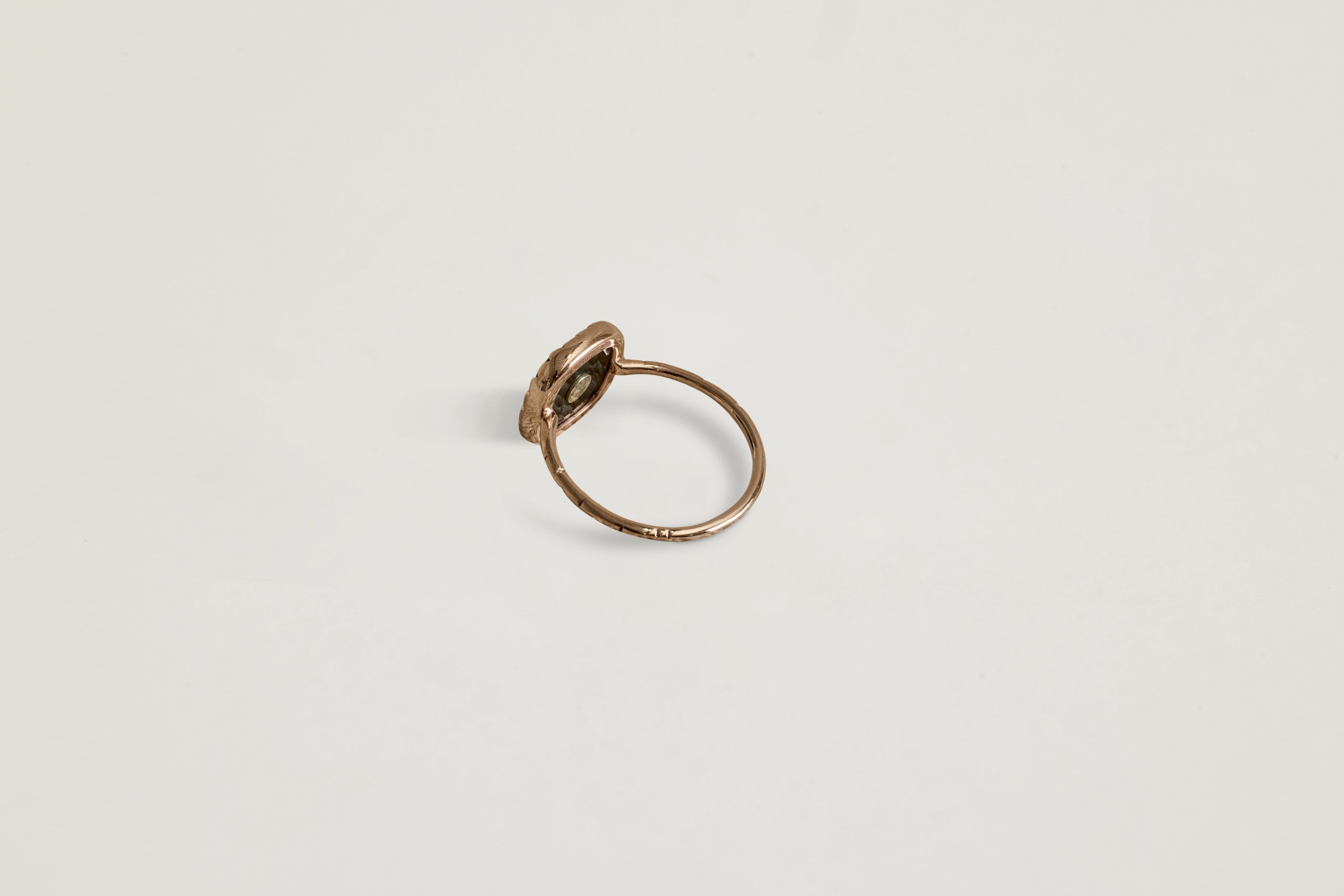 Nicky Kehoe - Pierrot Ring, Noir (Size 52)