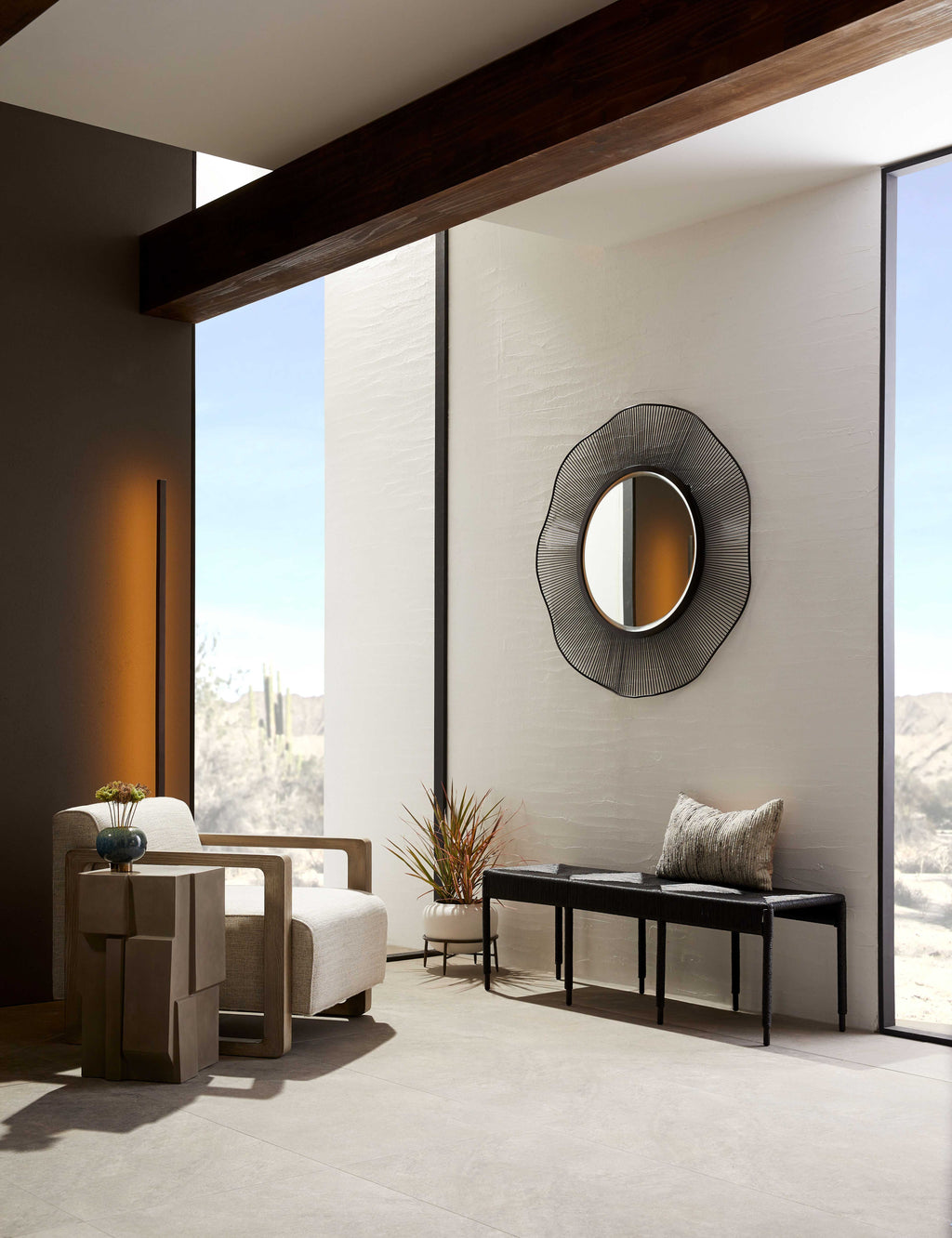 Lulu and Georgia - Arteriors Olympia Mirror