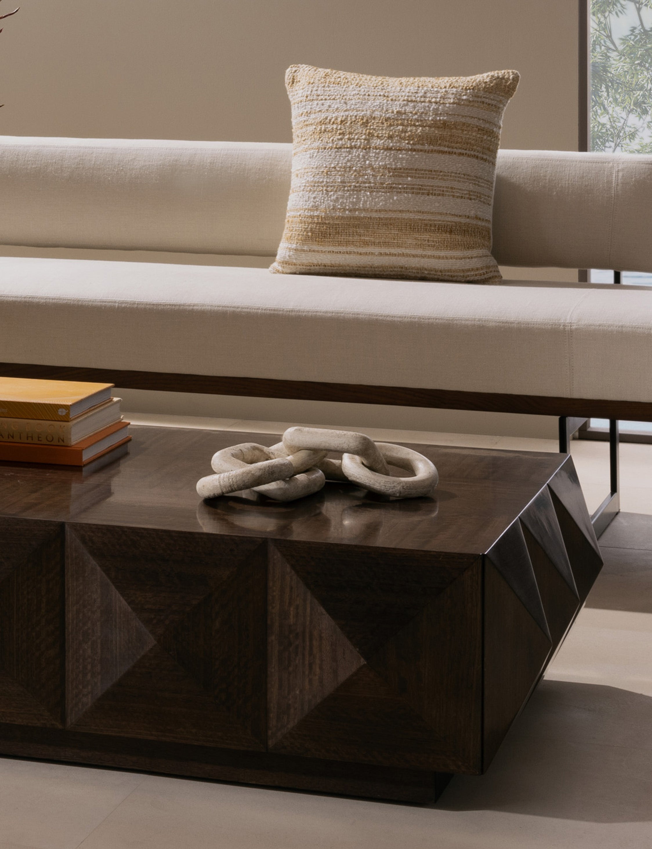 Lulu and Georgia - Brinley Wood Chain by Arteriors