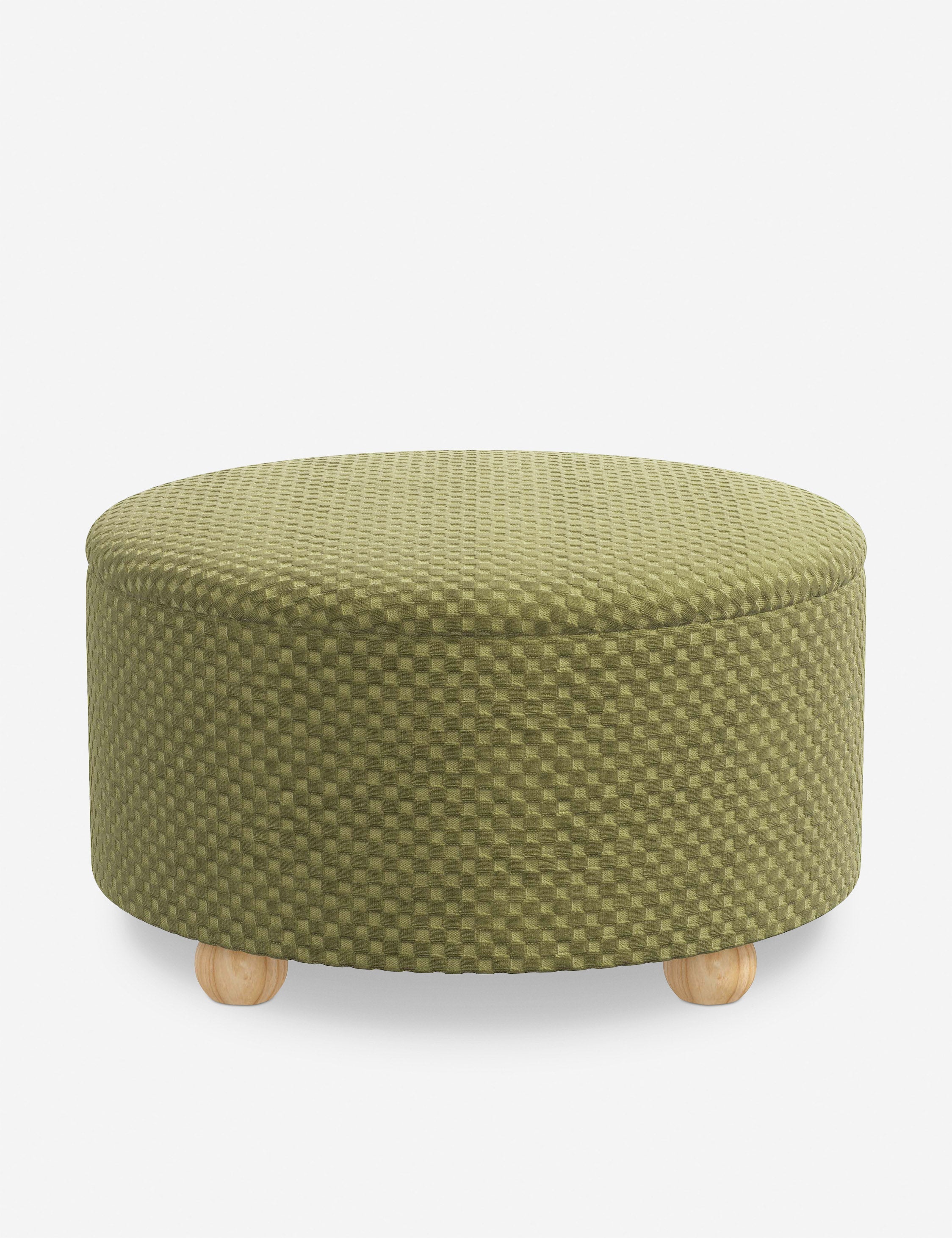 Lulu and Georgia - Hi - Lo Checker Velvet Fabric by Sarah Sherman Samuel