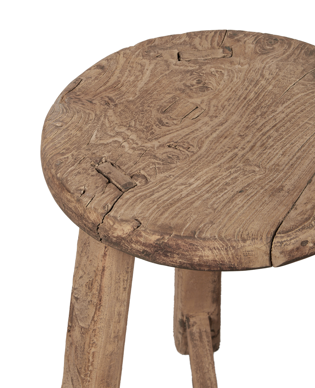 Olive Ateliers - Round Elm Stool