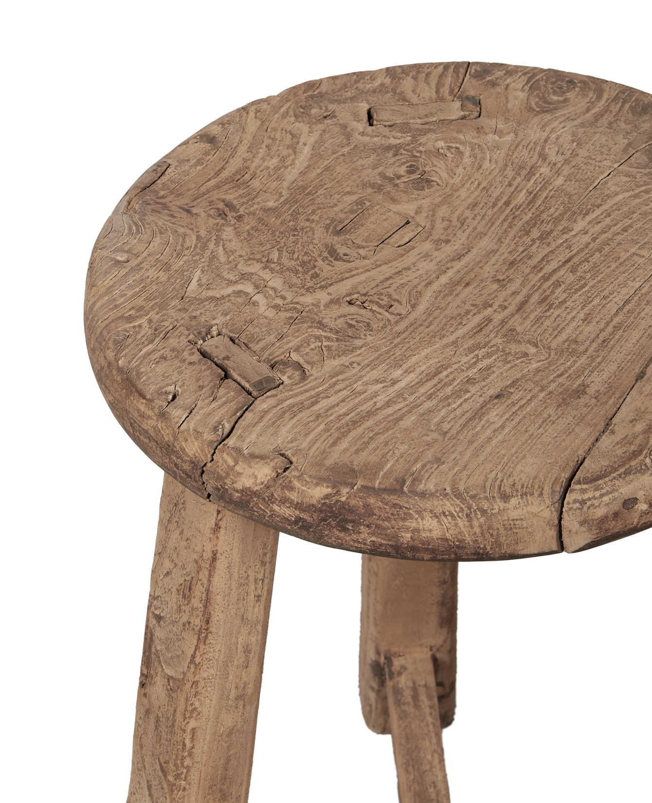 Olive Ateliers - Round Elm Stool