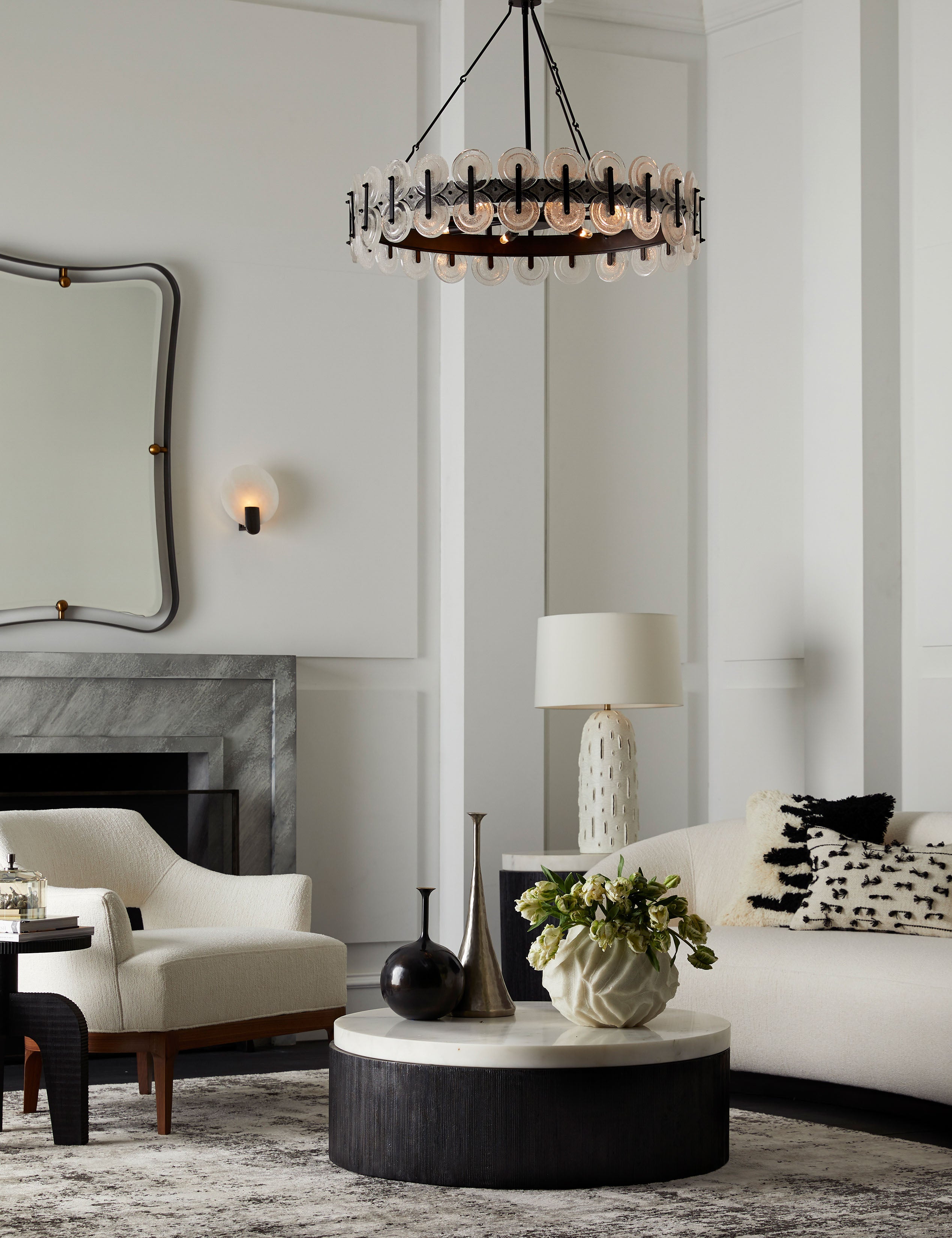 Lulu and Georgia - Arteriors Janey Mirror