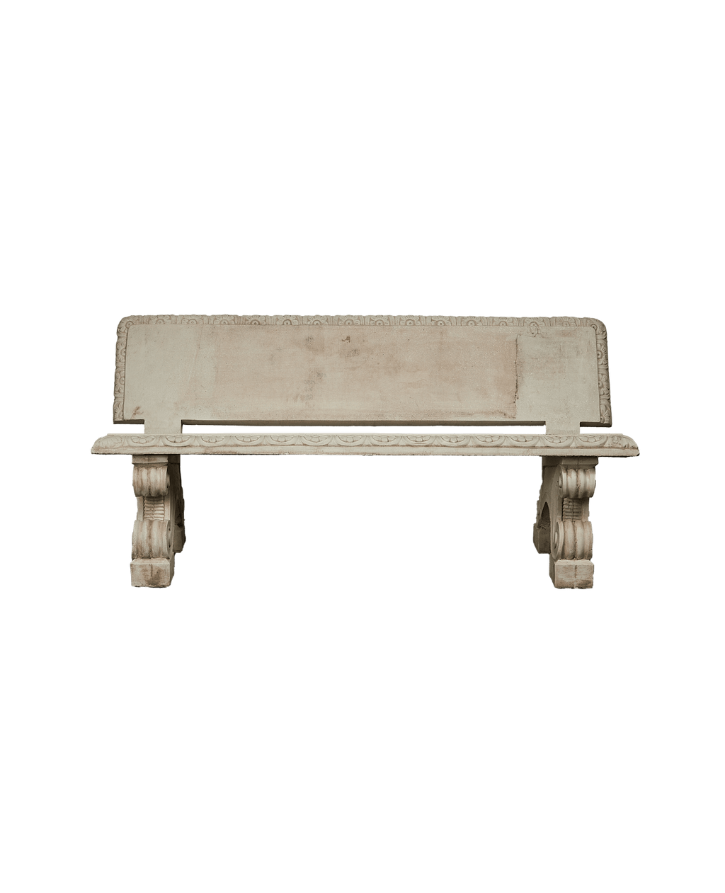 Olive Ateliers - Cast Stone Park Bench