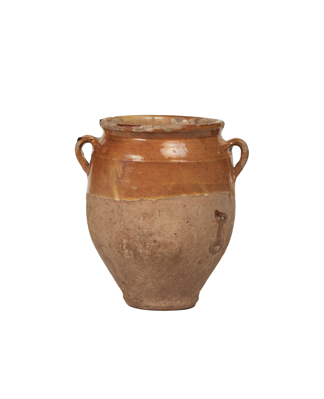 Olive Ateliers - Confit Jar - Yellow Ochre Glaze Assorted