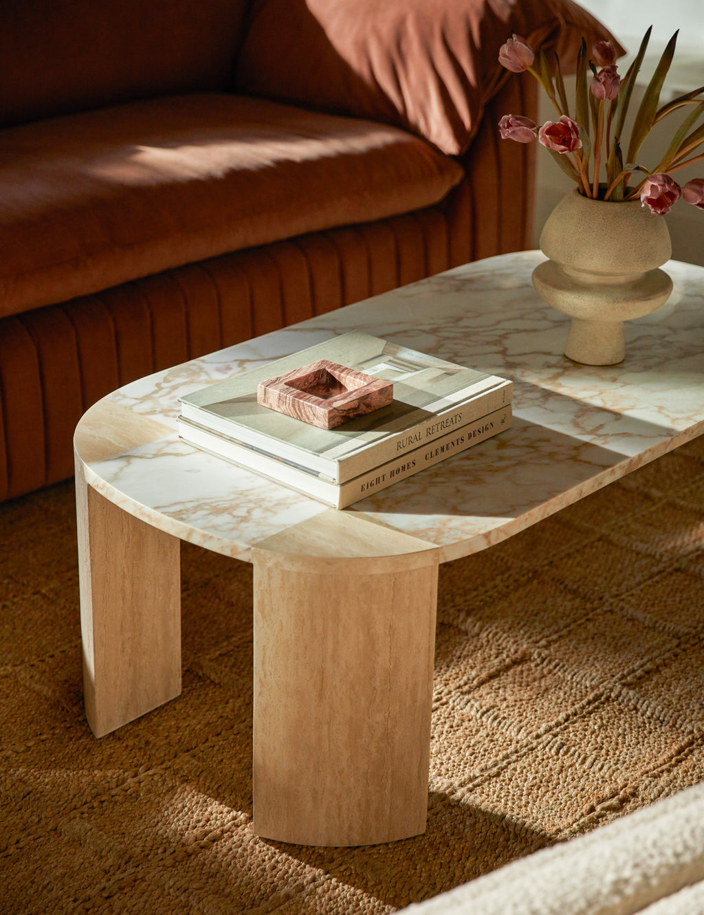 Lulu and Georgia - Mahoe Oval Coffee Table by Carly Cushnie