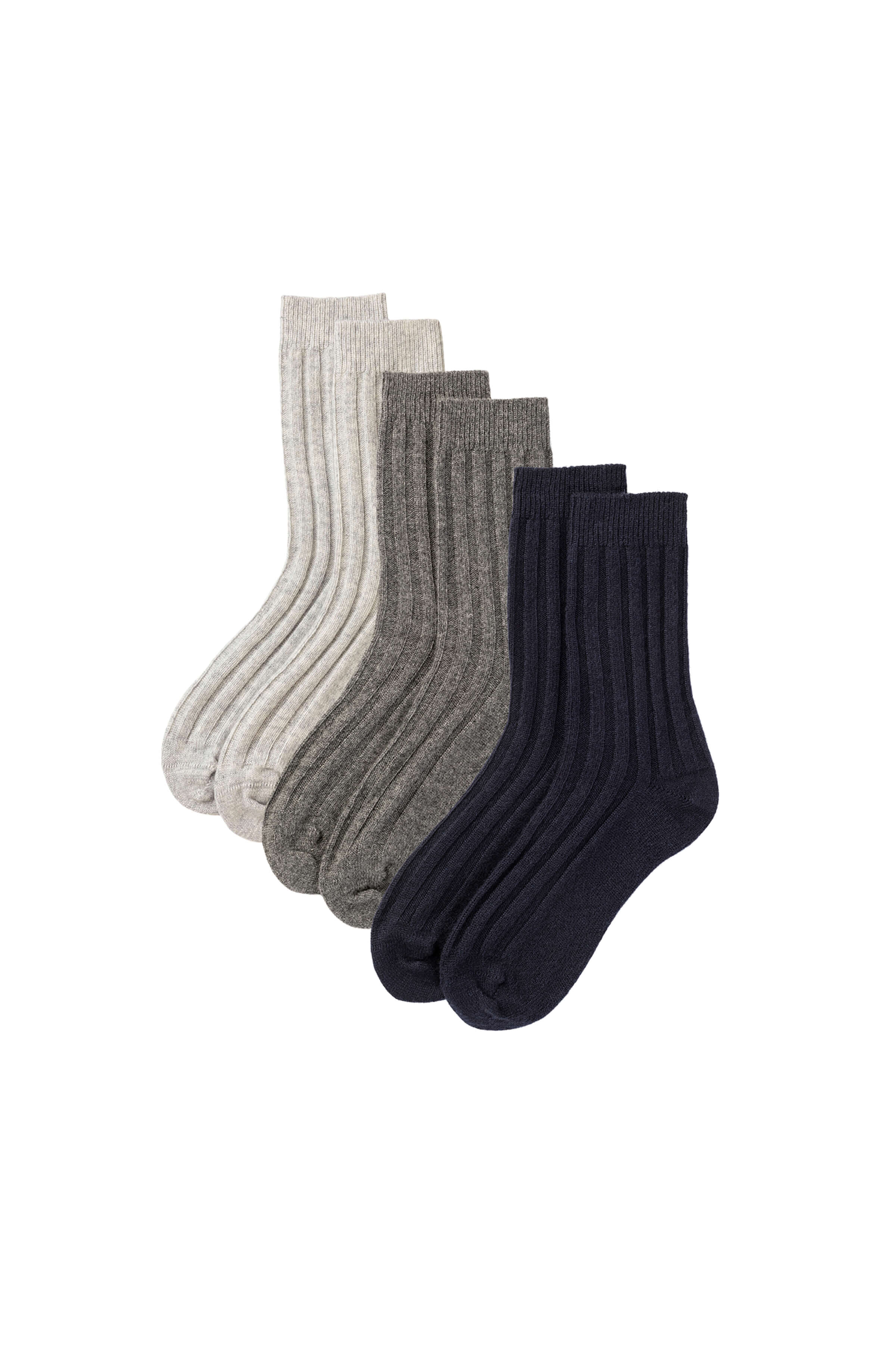 Johnstons of Elgin - Men's Cashmere Lounge Socks Gift Set