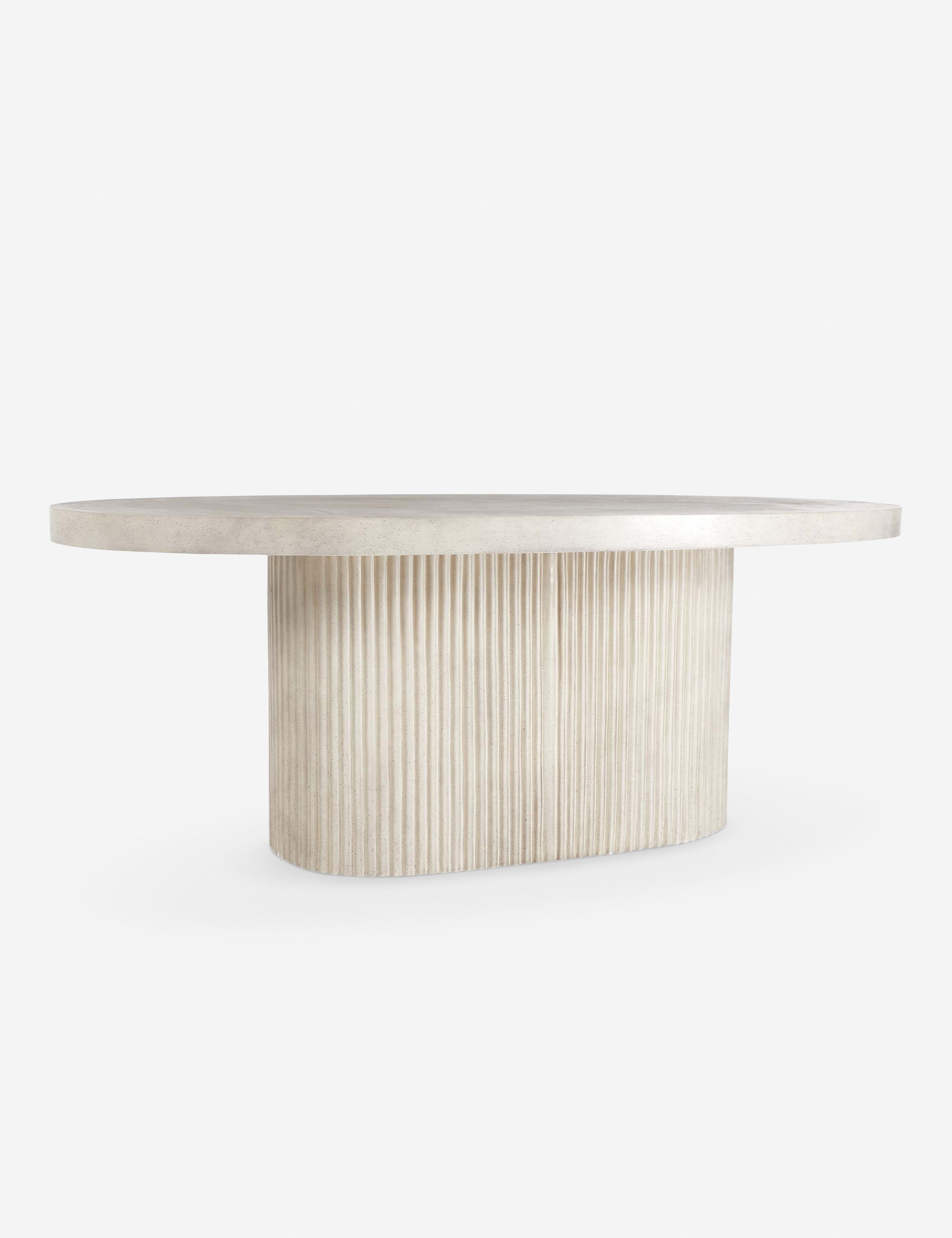 Lulu and Georgia - Lelia Indoor / Outdoor Oval Dining Table
