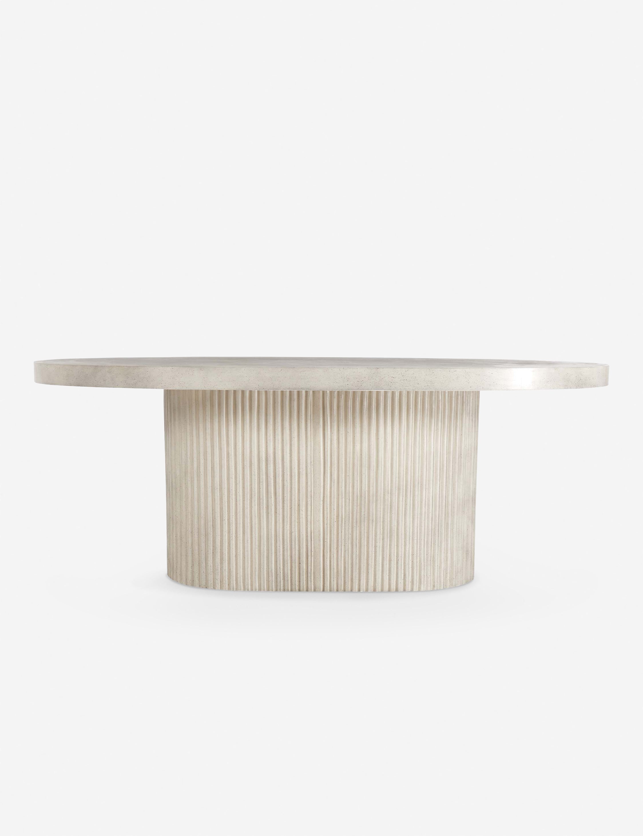 Lulu and Georgia - Lelia Indoor / Outdoor Oval Dining Table