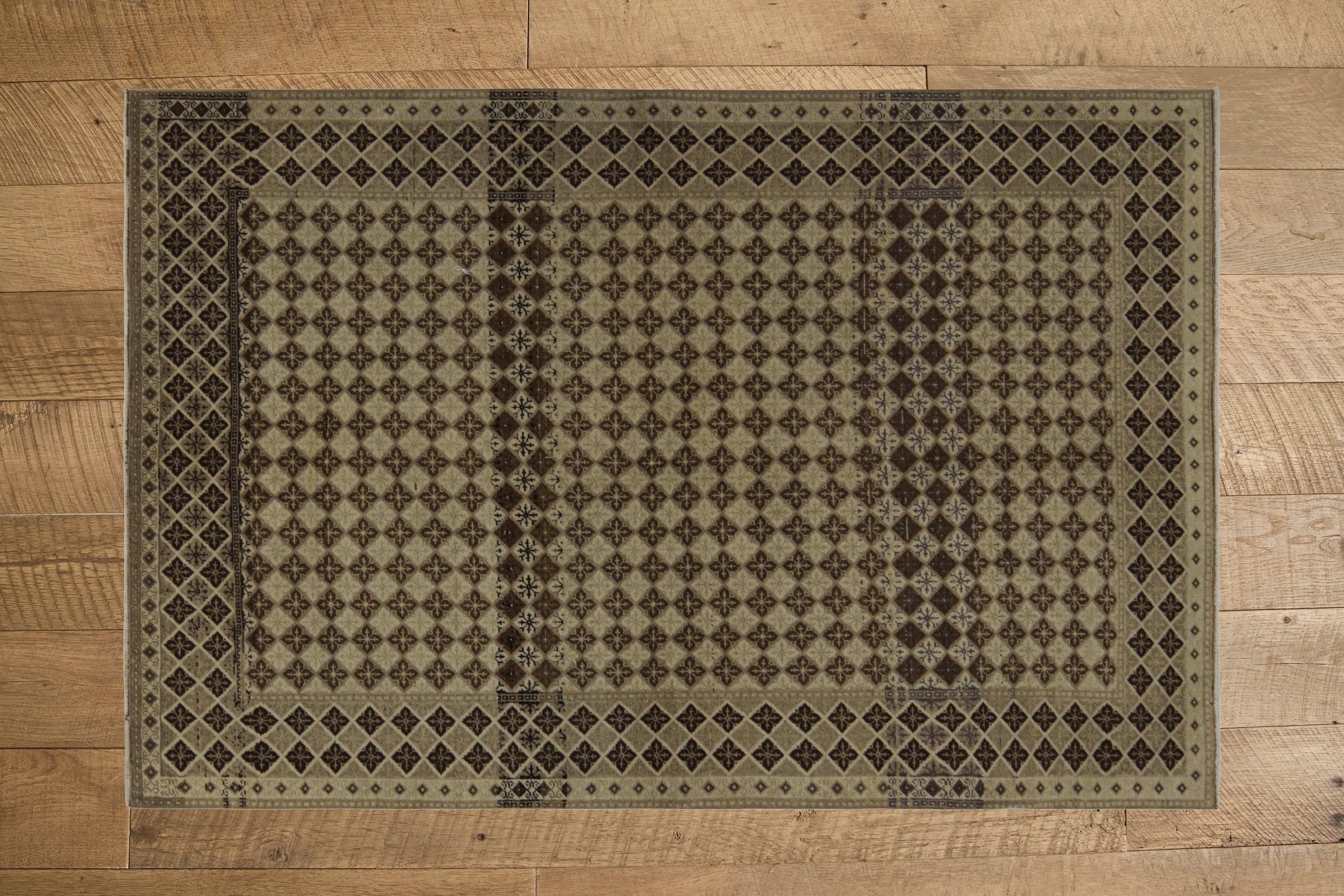 Nicky Kehoe - Turkish Diamond Pattern Rug 4’5 X 7’9