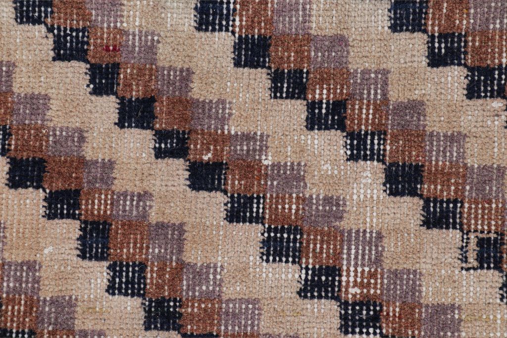 Nicky Kehoe - Geometric Stripe Throw Rug 1'6 x 2'3