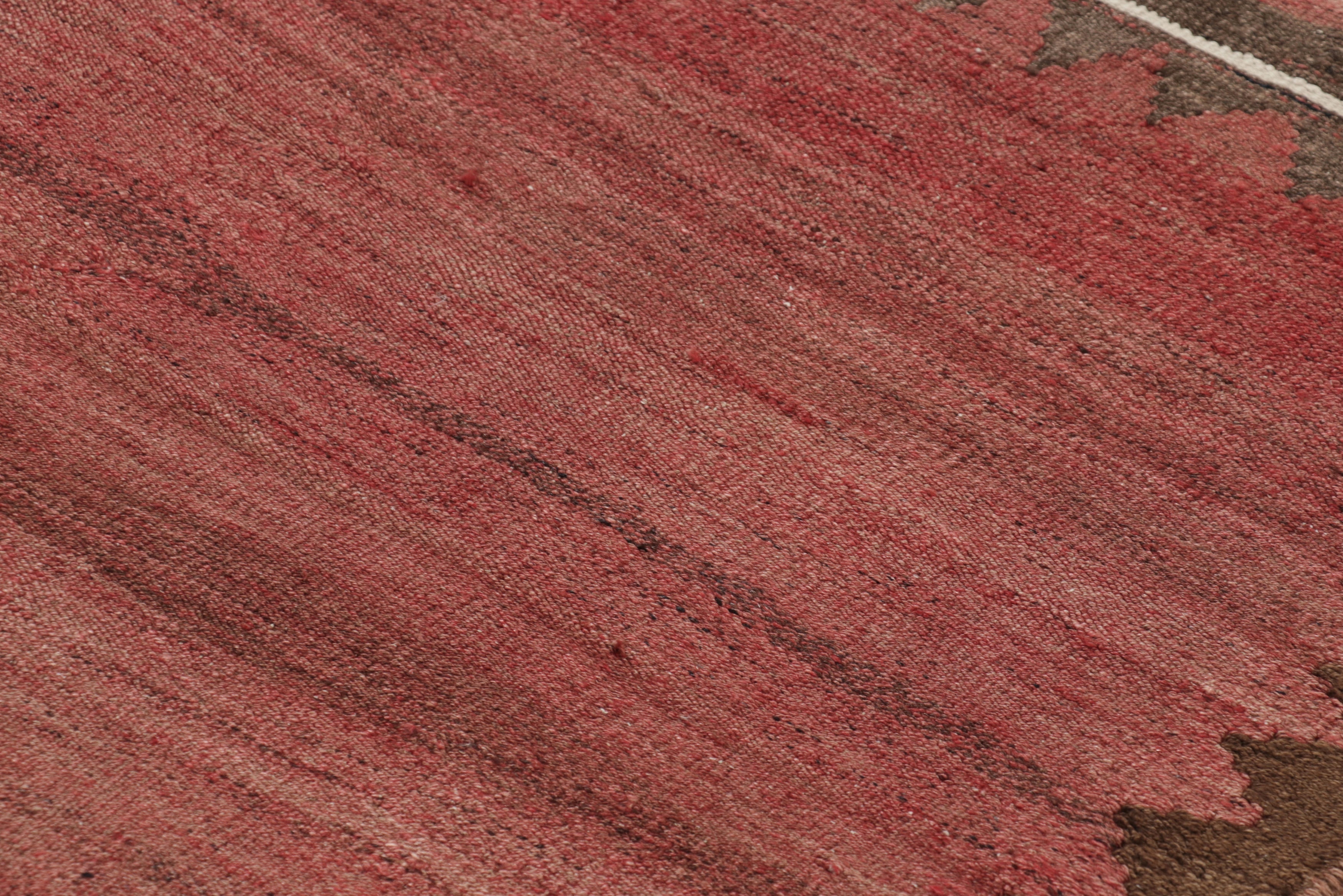 Nicky Kehoe - Pink & Brown Bidjar Rug 4’6 X 7’6