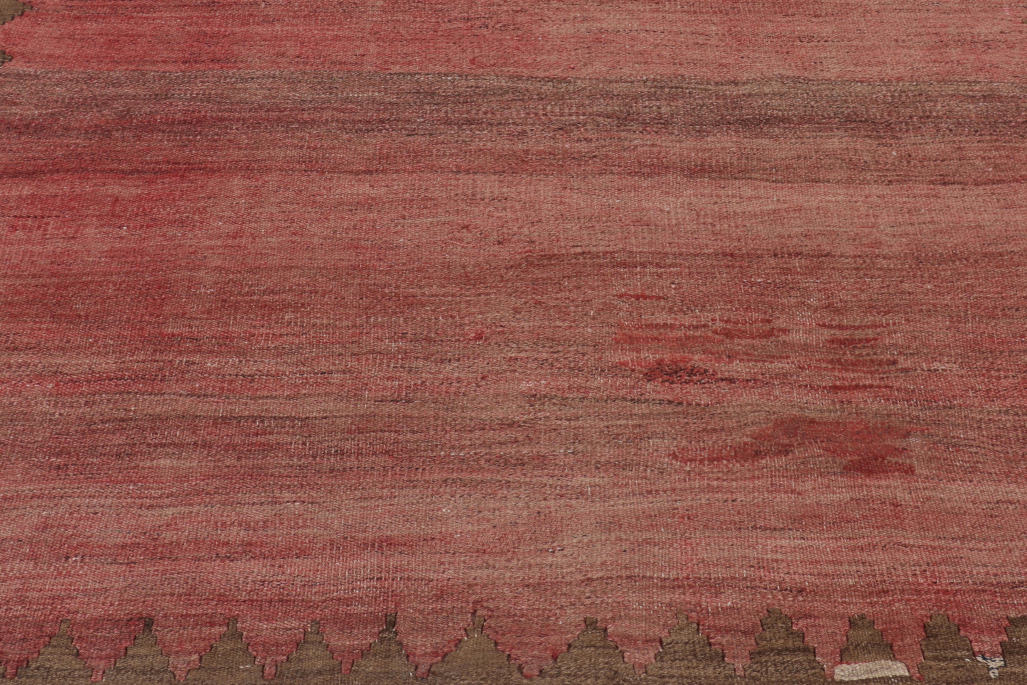 Nicky Kehoe - Pink & Brown Bidjar Rug 4’6 X 7’6