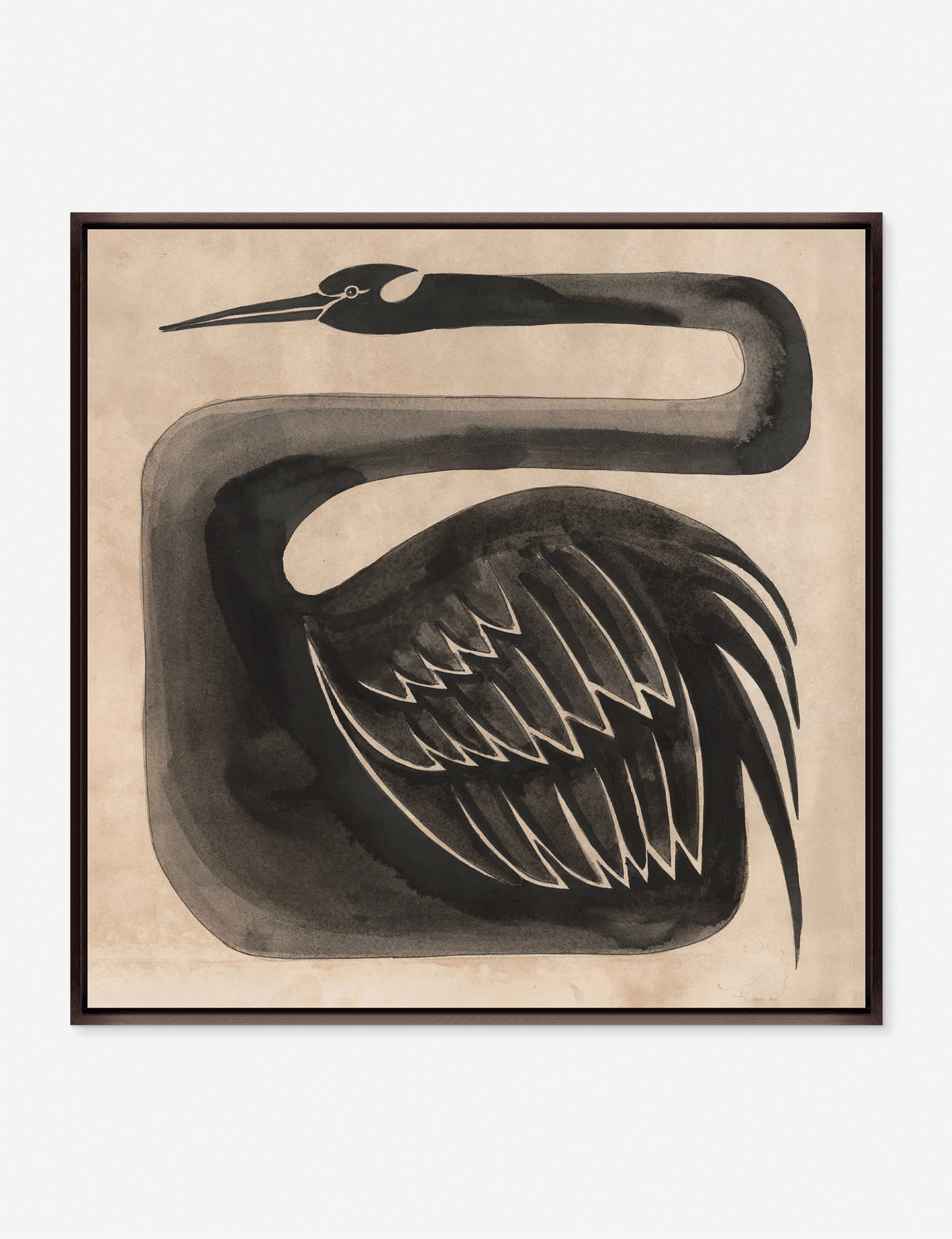 Lulu and Georgia - Midnight Swan Wall Art by D’Alessandro Léon