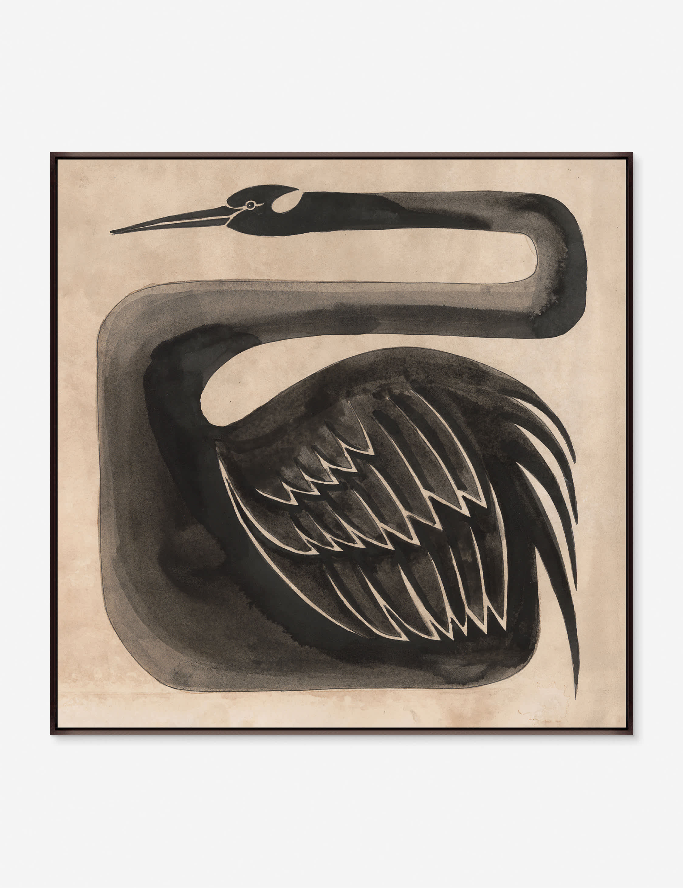 Lulu and Georgia - Midnight Swan Wall Art by D’Alessandro Léon