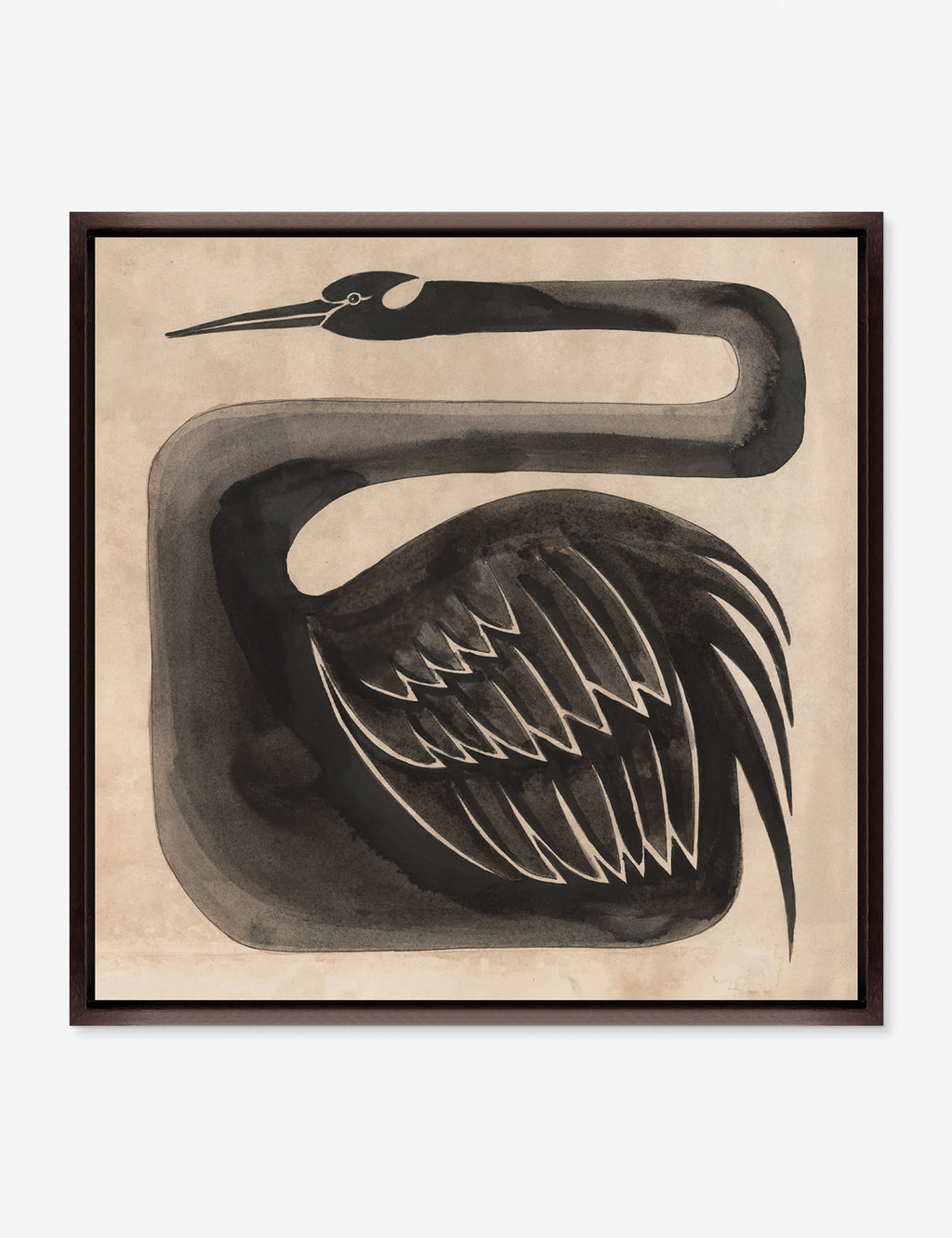 Lulu and Georgia - Midnight Swan Wall Art by D’Alessandro Léon