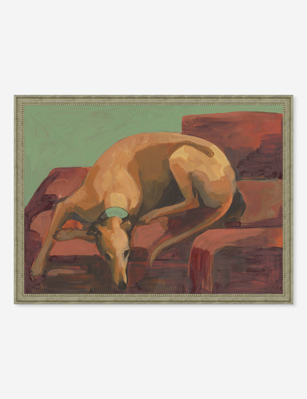 Lulu and Georgia - Guinefort II Wall Art by Kathy Mann