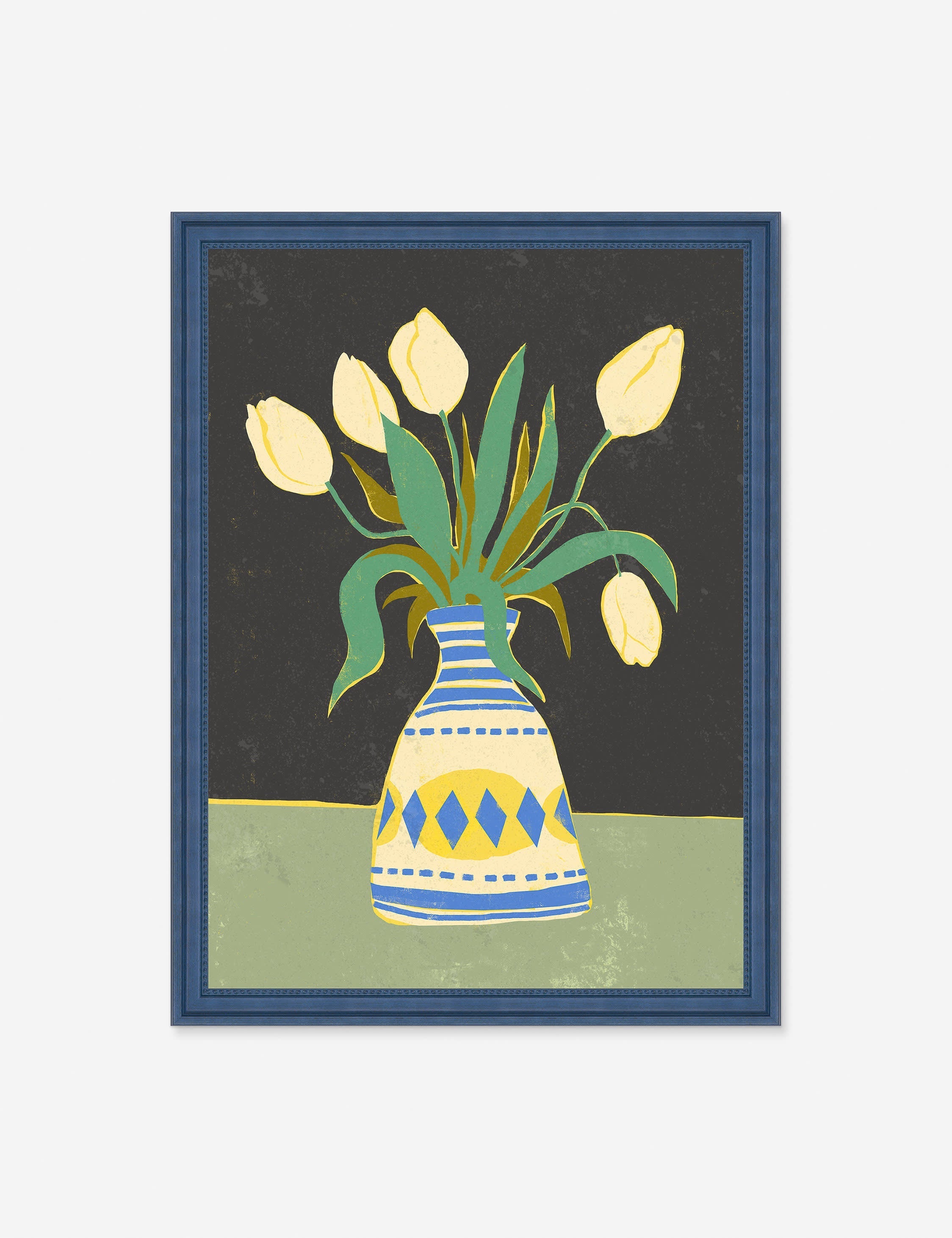 Lulu and Georgia - Spring Tulip Wall Art by Kathy Mann