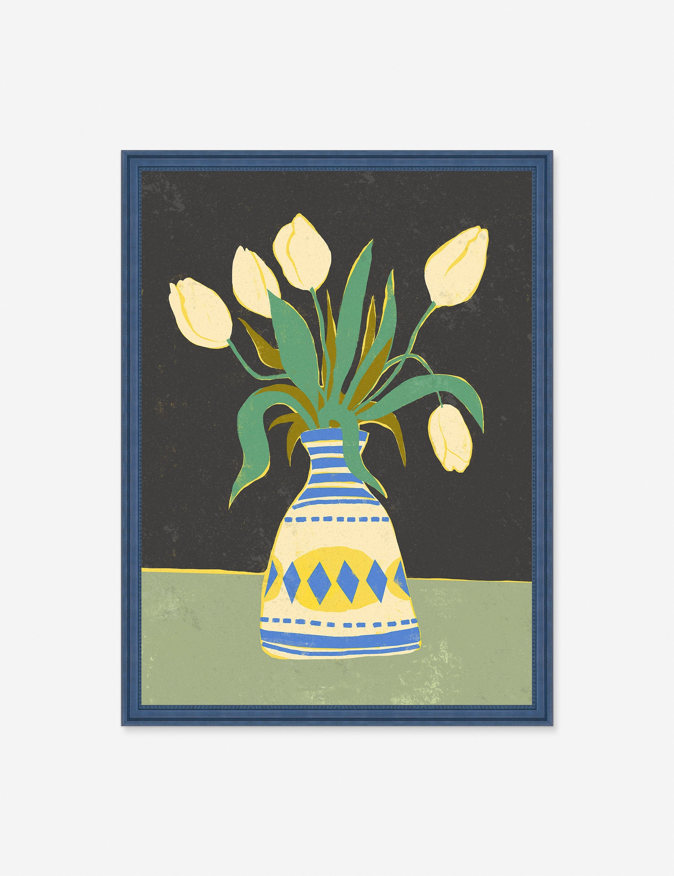 Lulu and Georgia - Spring Tulip Wall Art by Kathy Mann