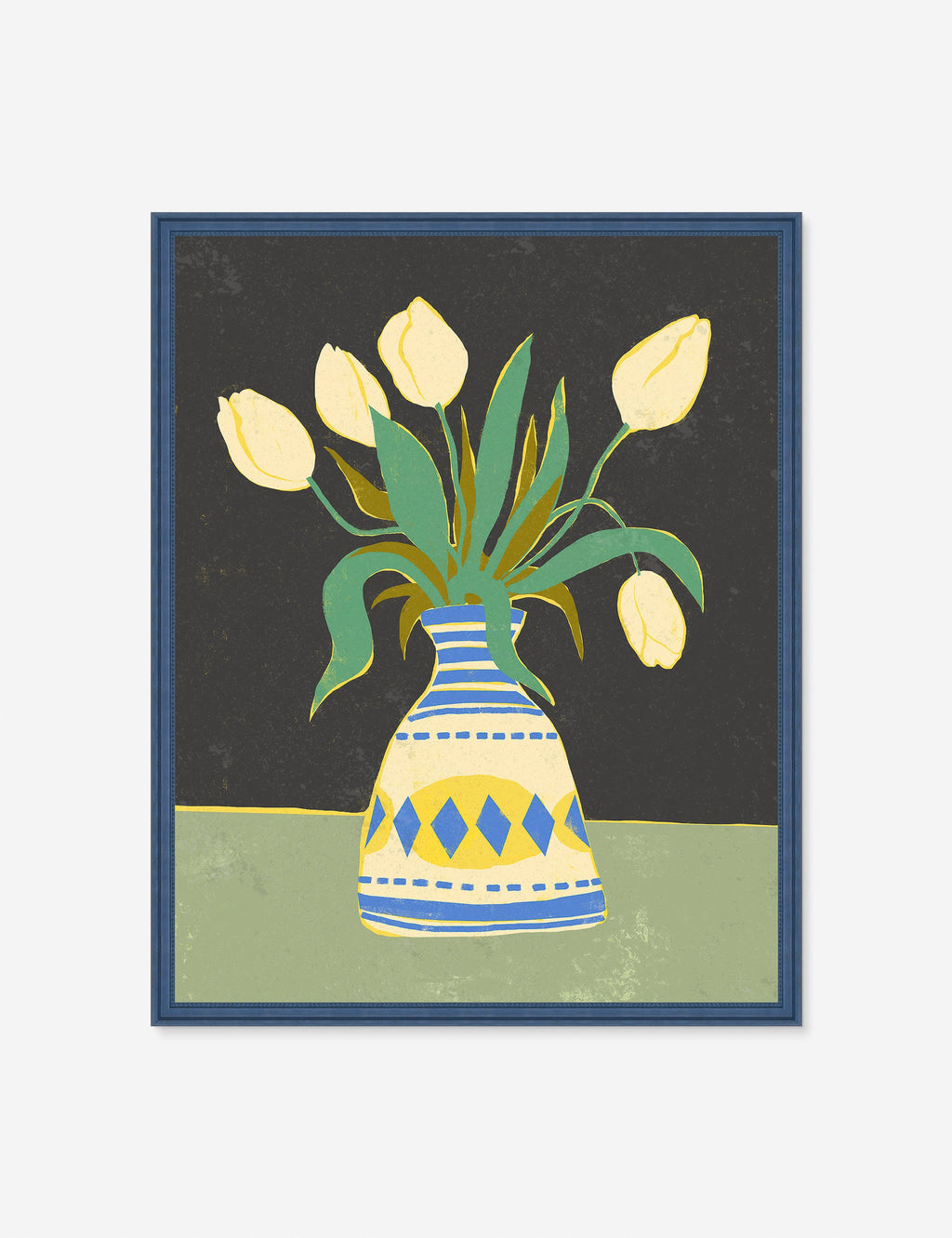 Lulu and Georgia - Spring Tulip Wall Art by Kathy Mann