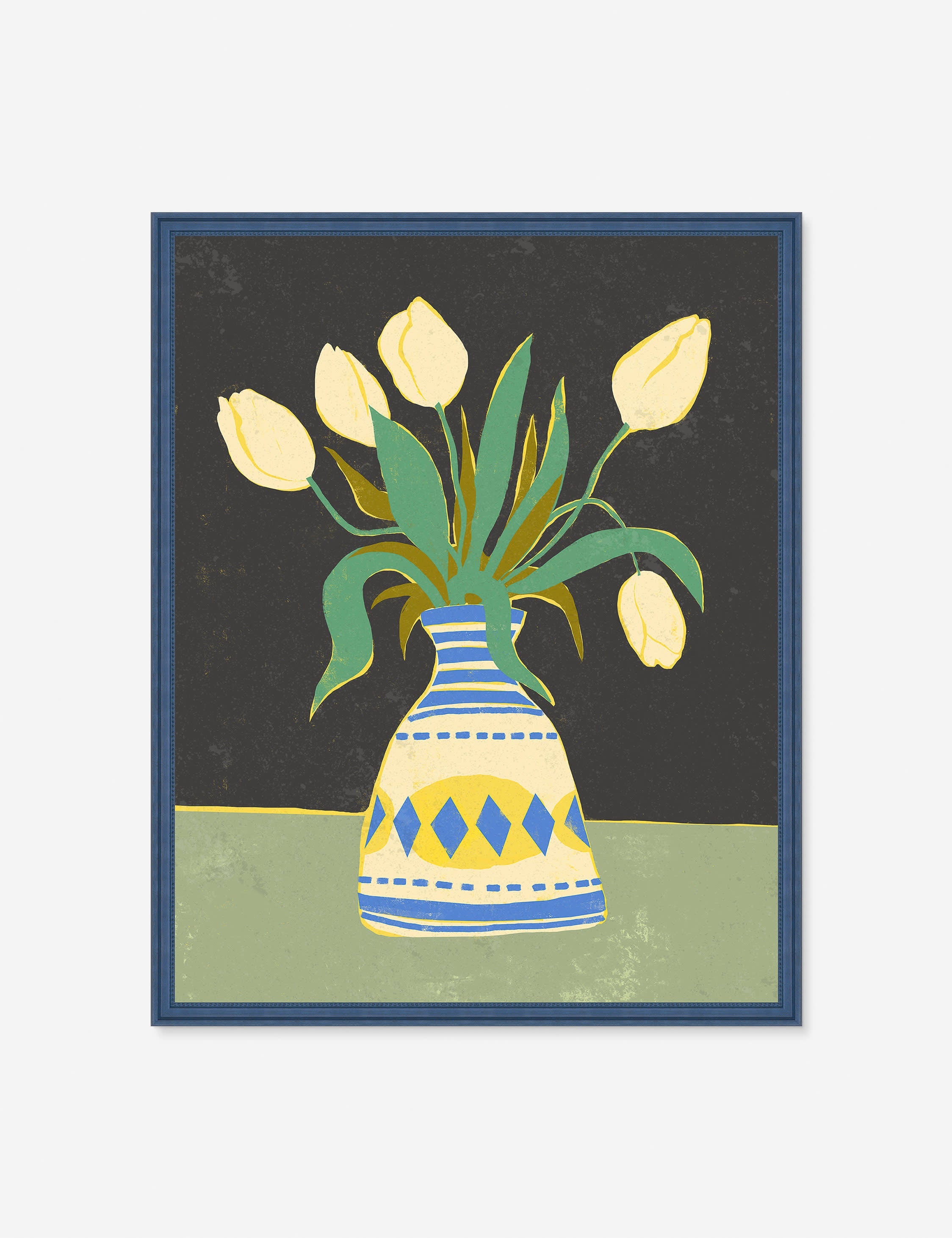 Lulu and Georgia - Spring Tulip Wall Art by Kathy Mann