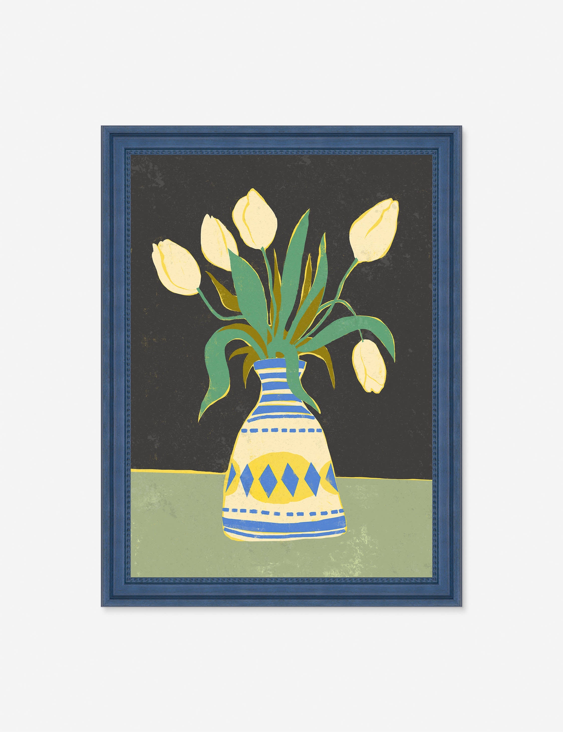 Lulu and Georgia - Spring Tulip Wall Art by Kathy Mann