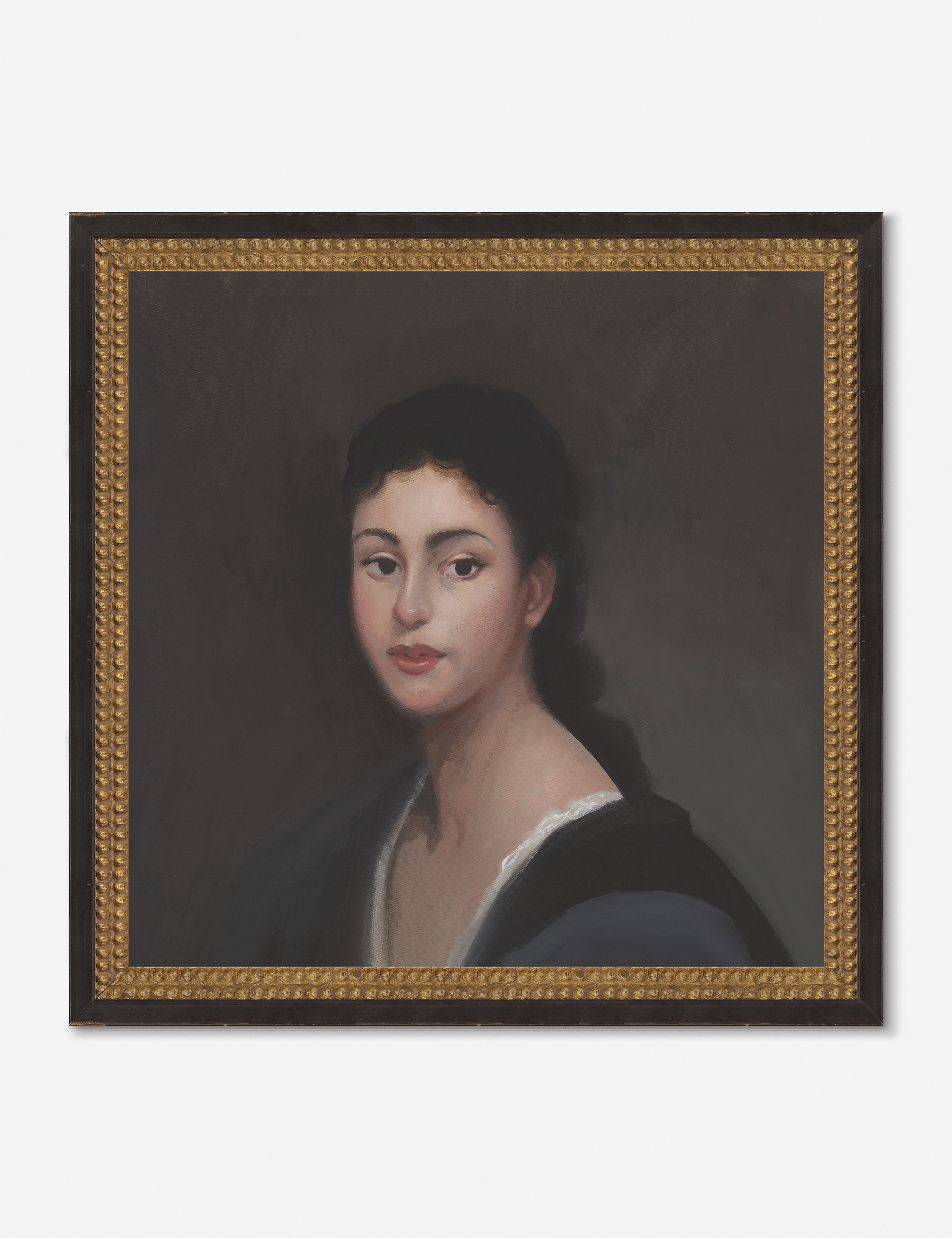 Lulu and Georgia - Portrait of A Woman Wall Art by Ryan Brown