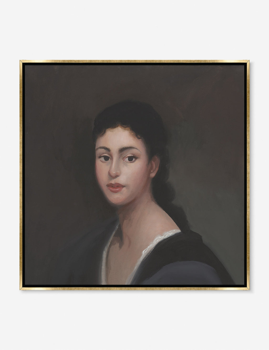 Lulu and Georgia - Portrait of A Woman Wall Art by Ryan Brown