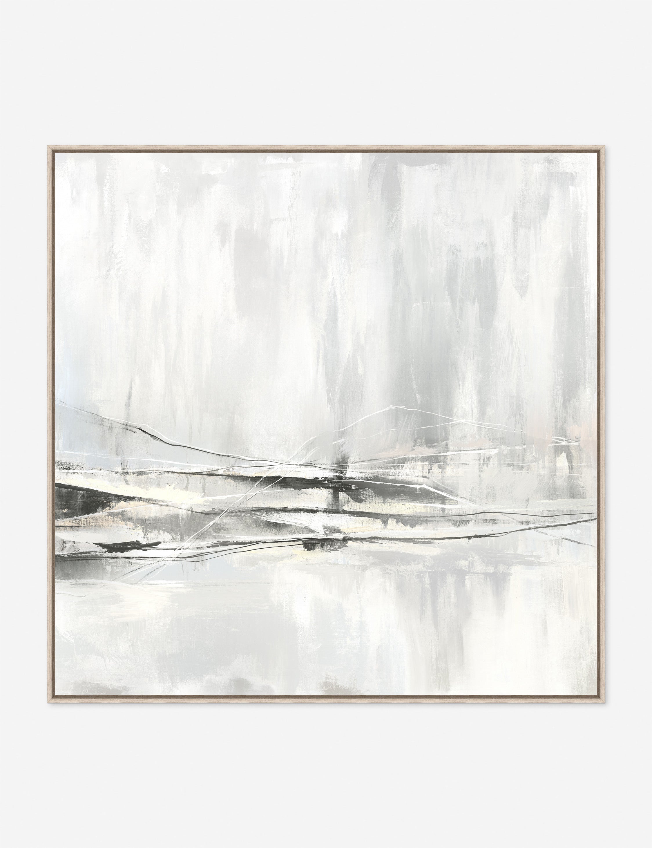 Lulu and Georgia - White Expanse Wall Art by Richard Ryder