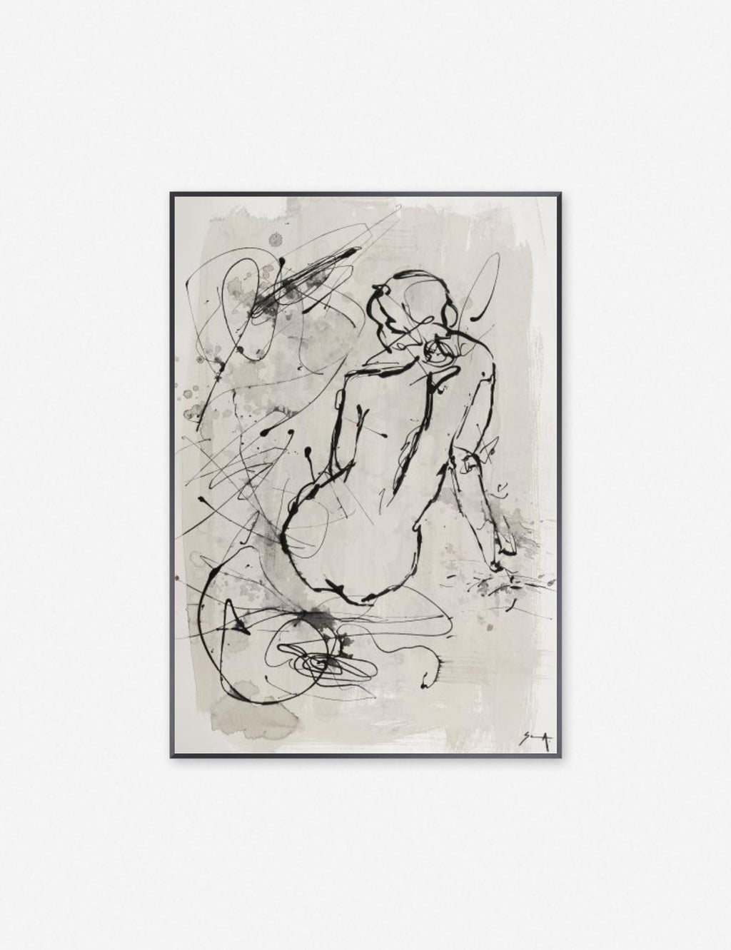 Lulu and Georgia - Figure of Ebba Wall Art
