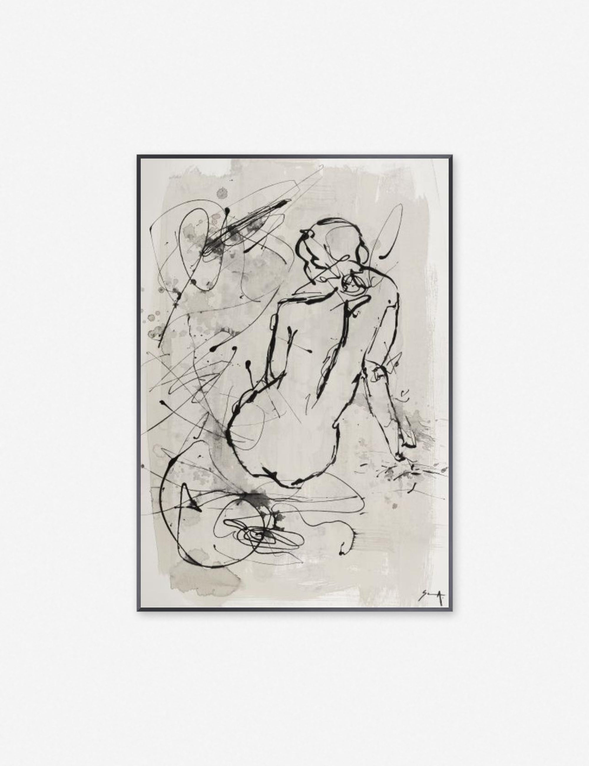 Lulu and Georgia - Figure of Ebba Wall Art