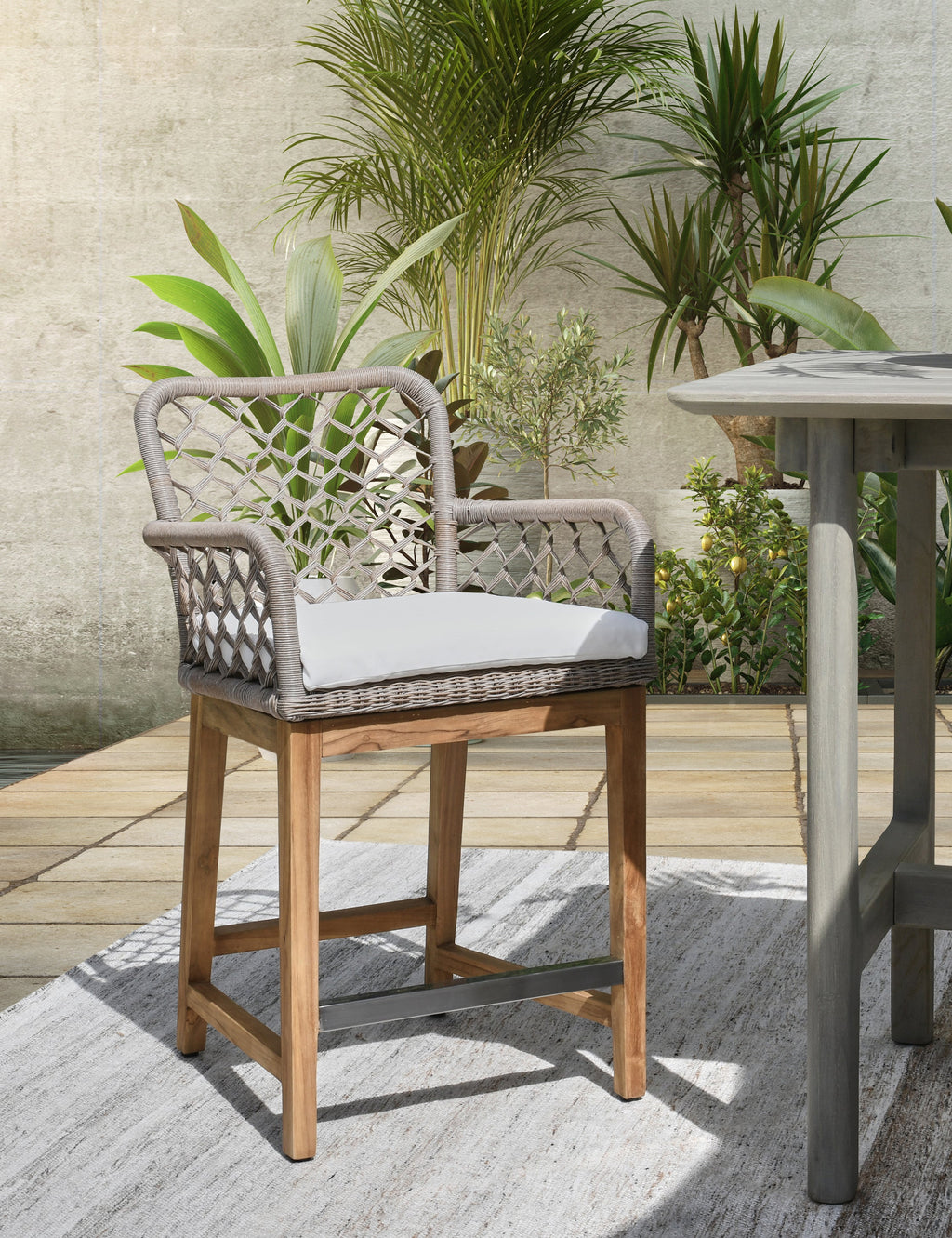 Lulu and Georgia - Katina Indoor / Outdoor Counter Stool