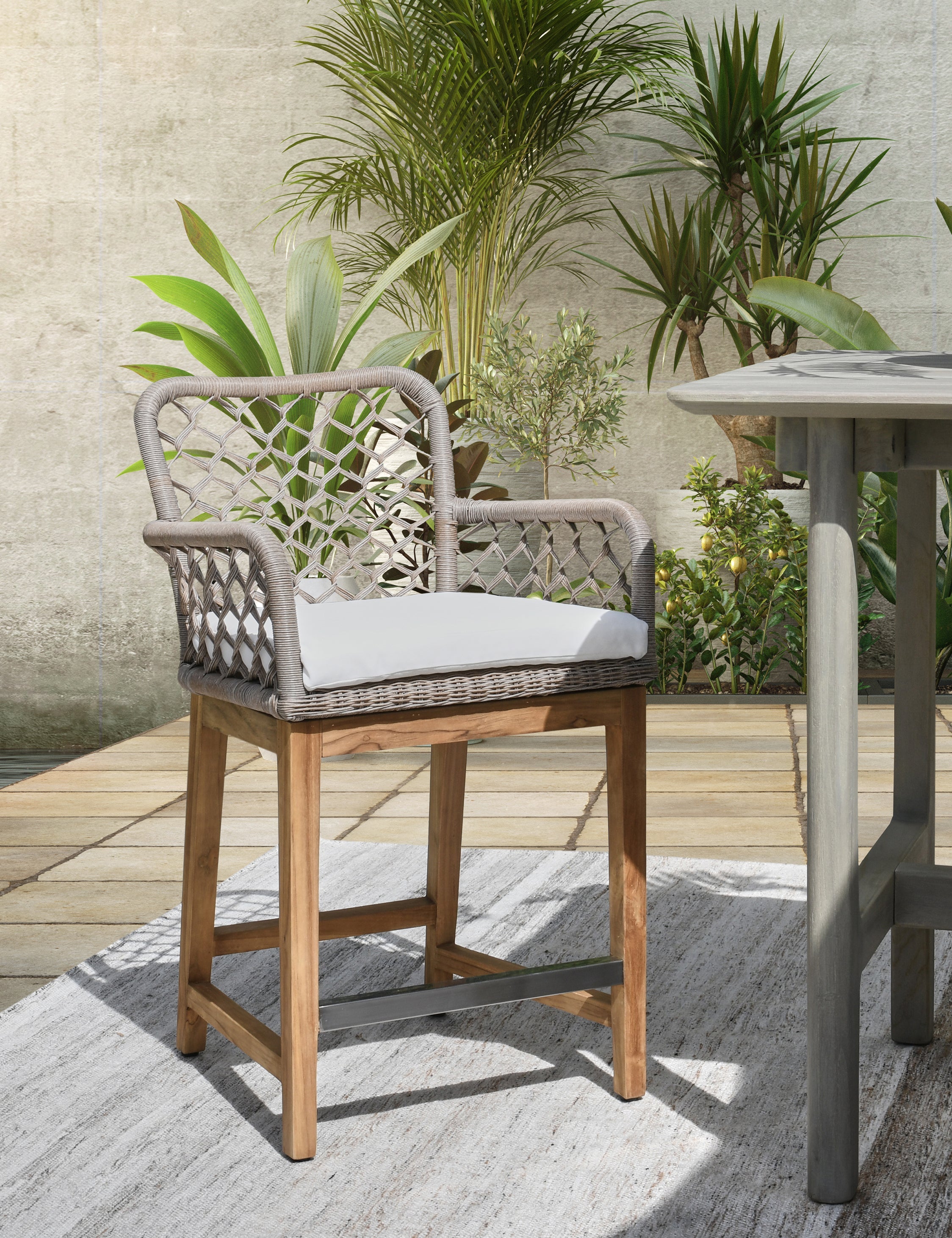 Lulu and Georgia - Katina Indoor / Outdoor Counter Stool