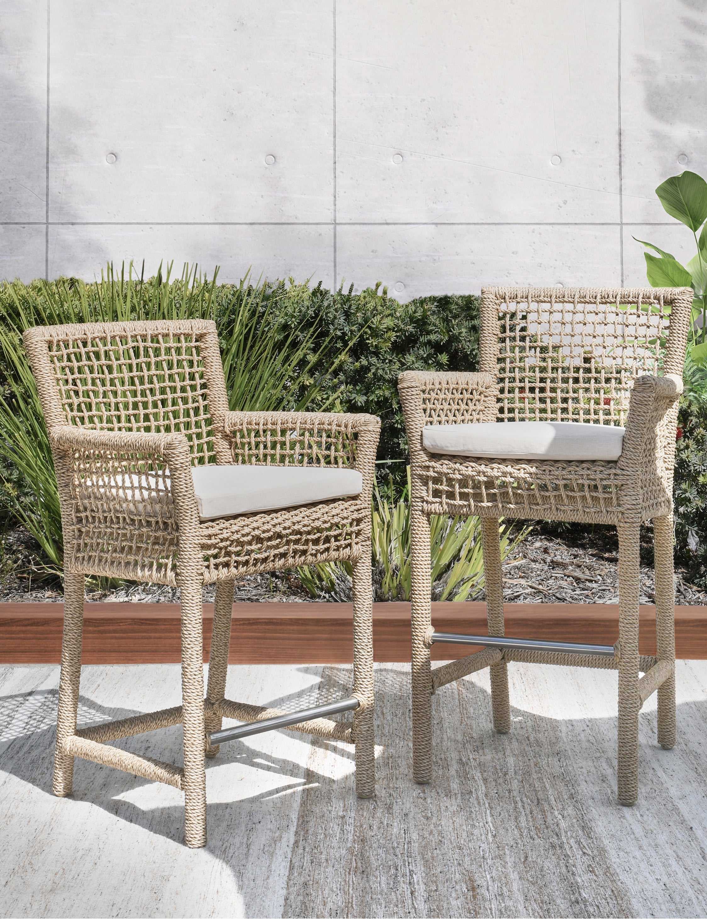 Lulu and Georgia - Beverly Indoor / Outdoor Bar Stool