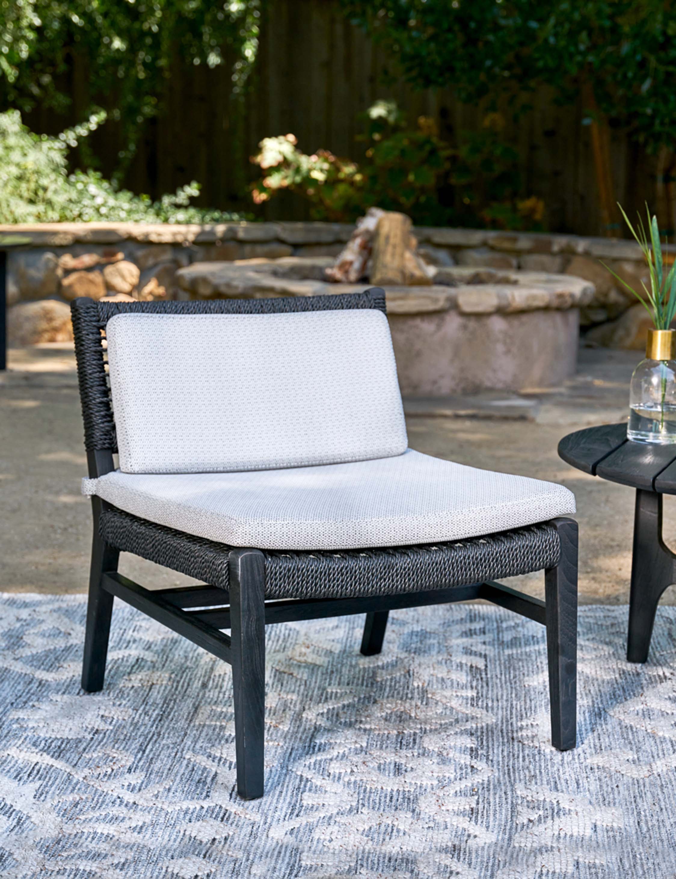 Lulu and Georgia - Terrance Indoor / Outdoor Accent Chair