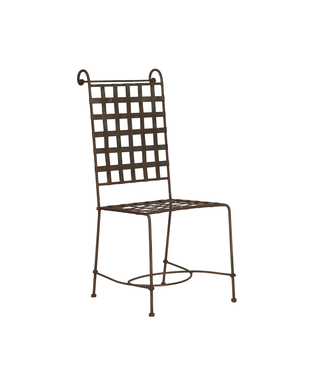 Olive Ateliers - Metal Bistro Chair - Tall Back