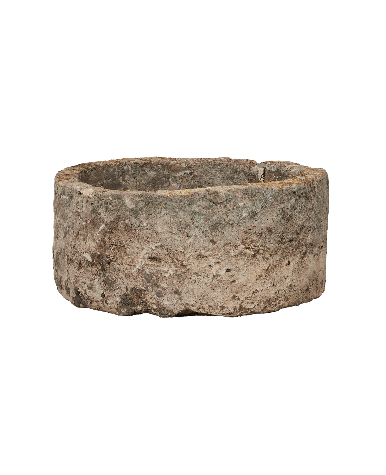 Olive Ateliers - Limestone Trough - Round