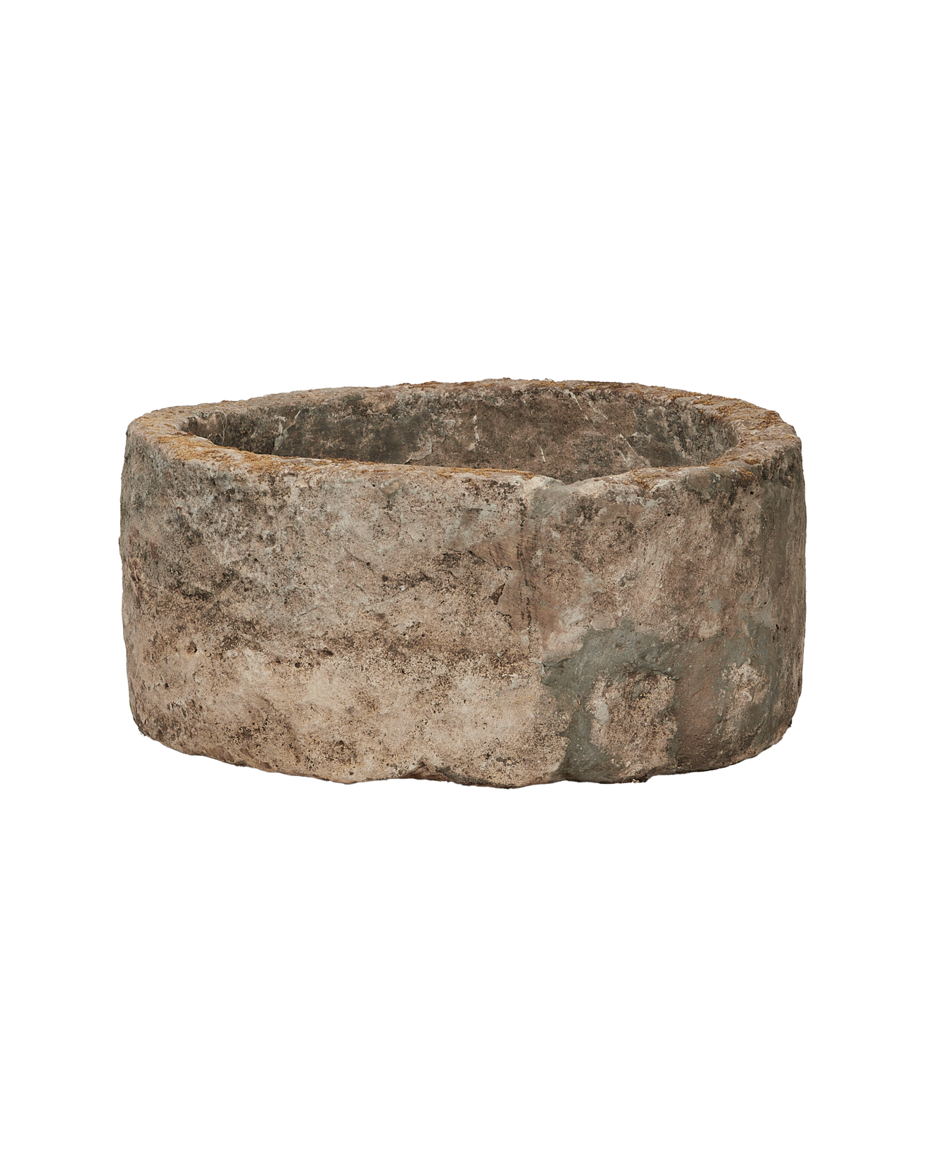 Olive Ateliers - Limestone Trough - Round