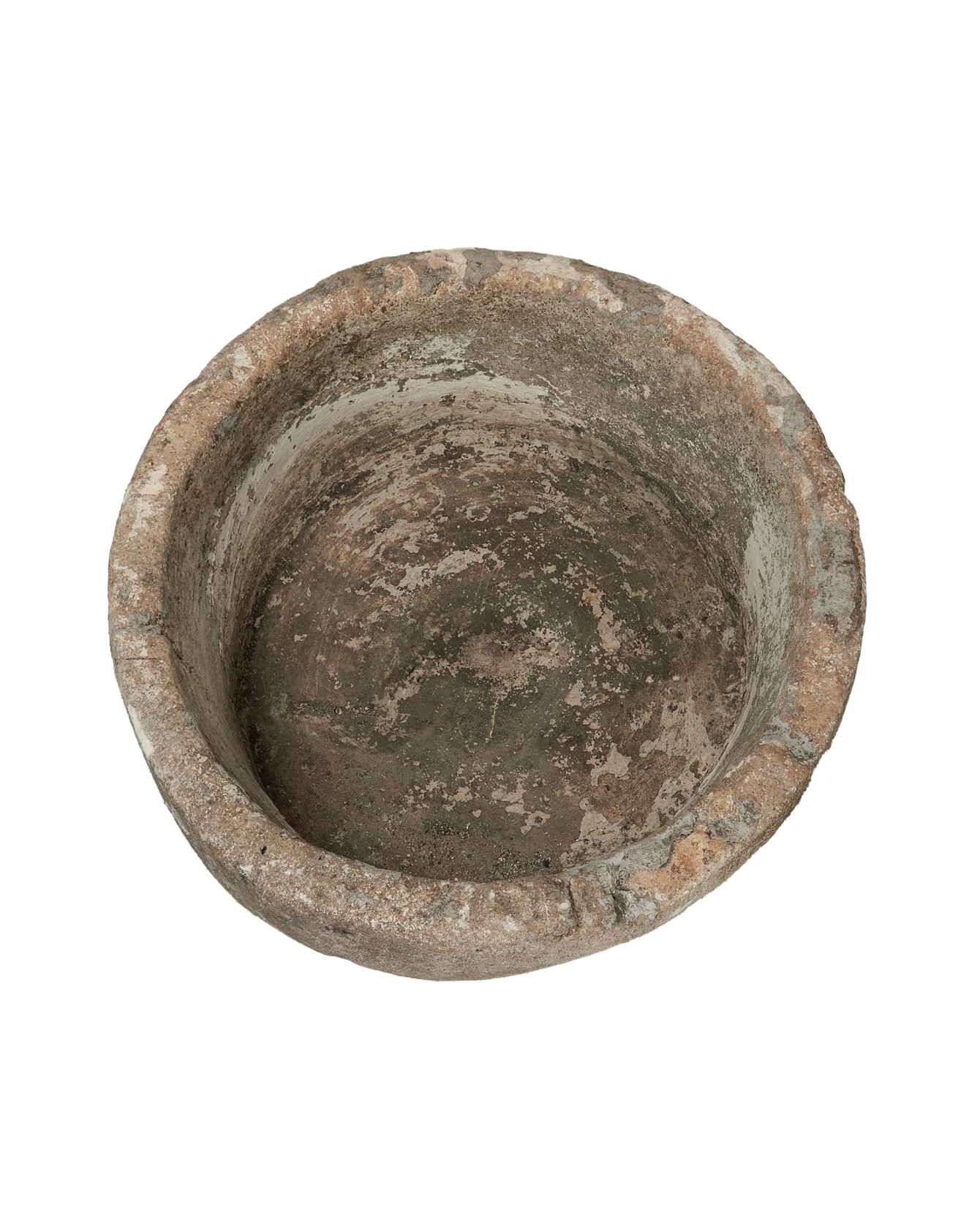 Olive Ateliers - Limestone Trough - Round