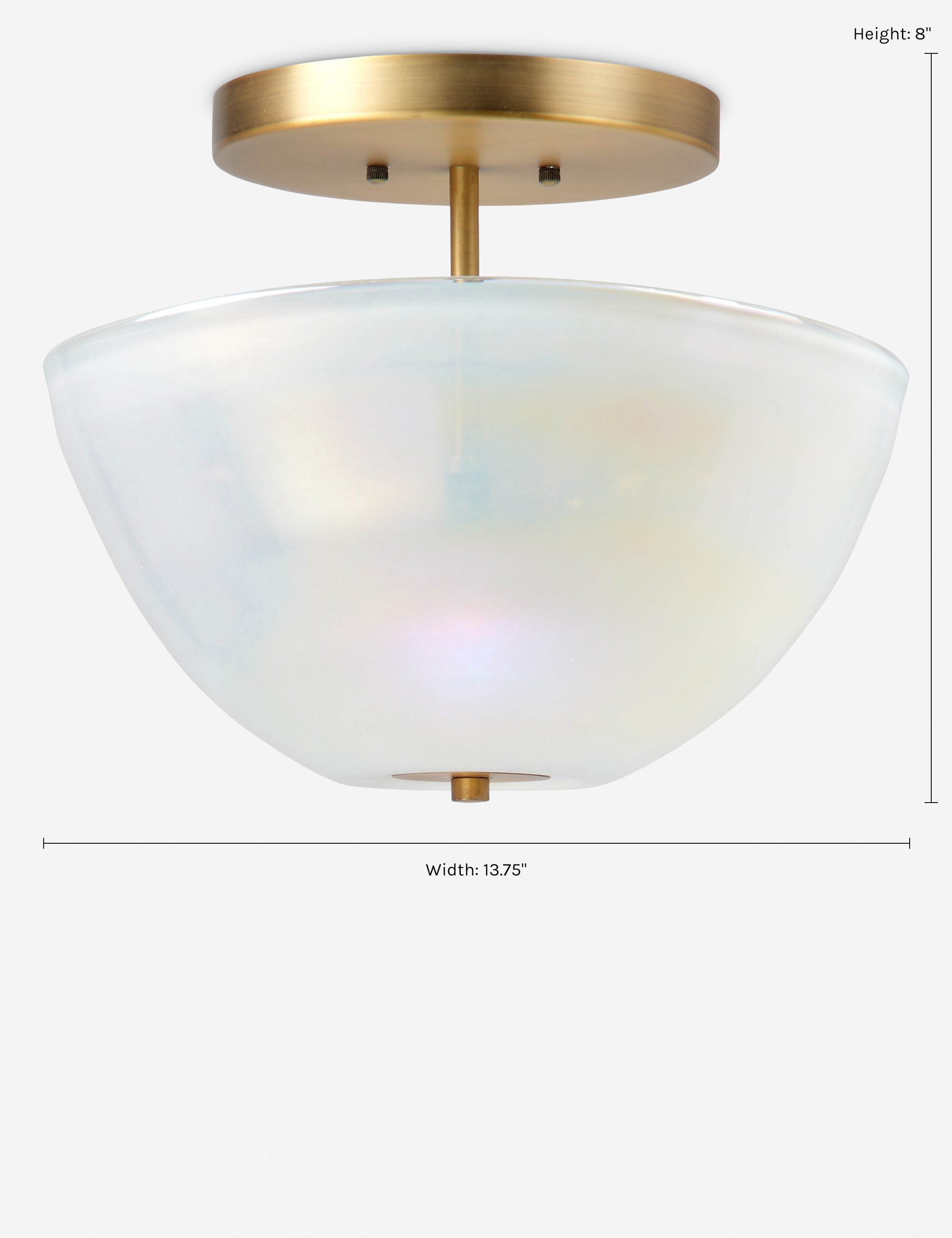 Lulu and Georgia - Akari Semi-Flush Mount Light