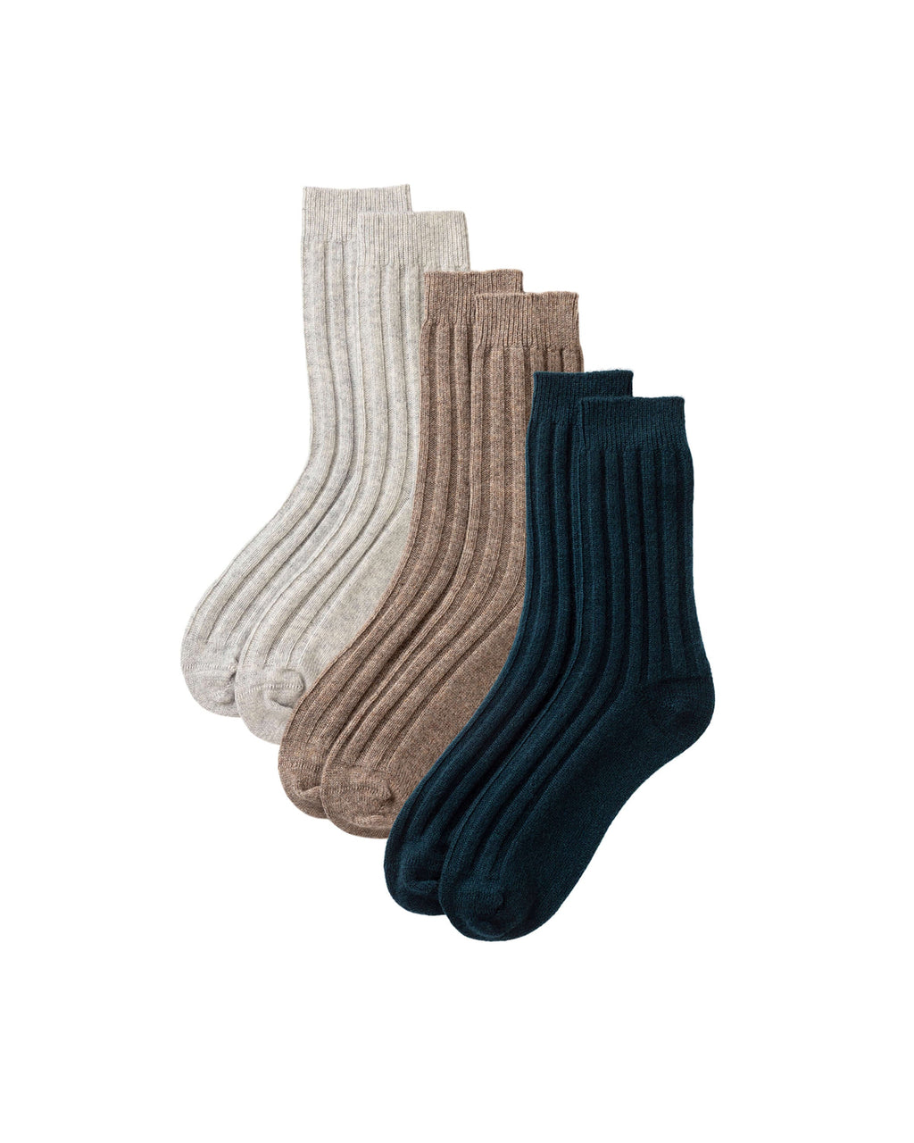 Johnstons of Elgin - Men's Cashmere Lounge Socks Gift Set