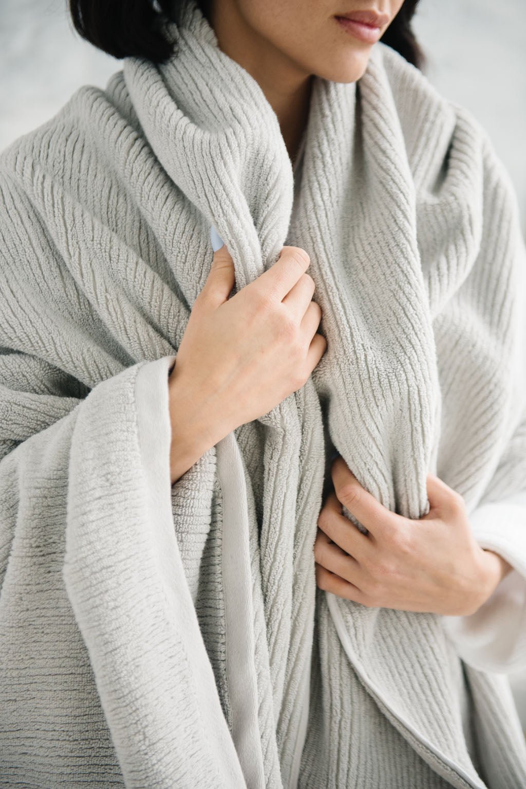 Cozy Earth - Ribbed Terry Bath Sheets