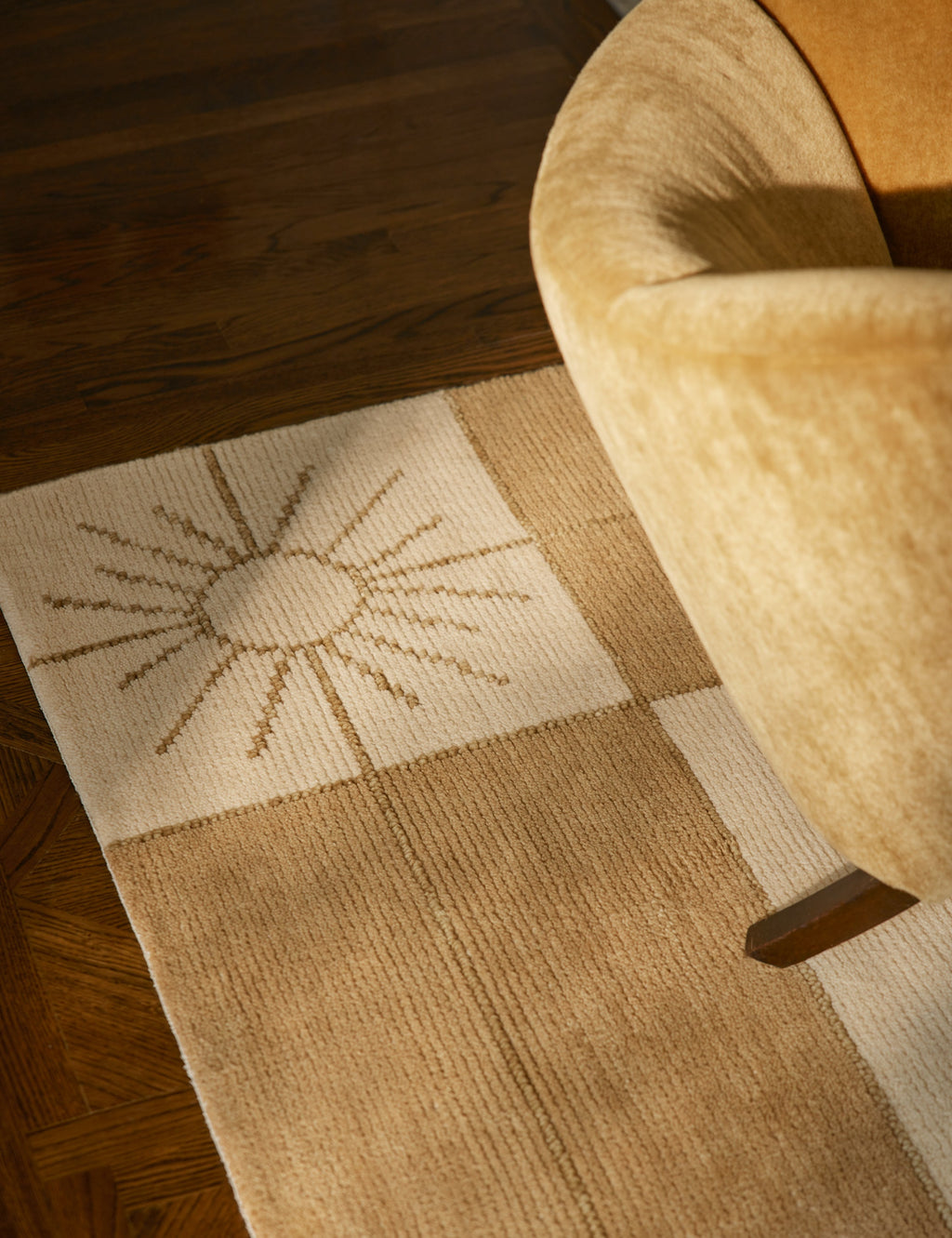 Lulu and Georgia - Stansby Hand - Knotted Wool Rug by Jake Arnold