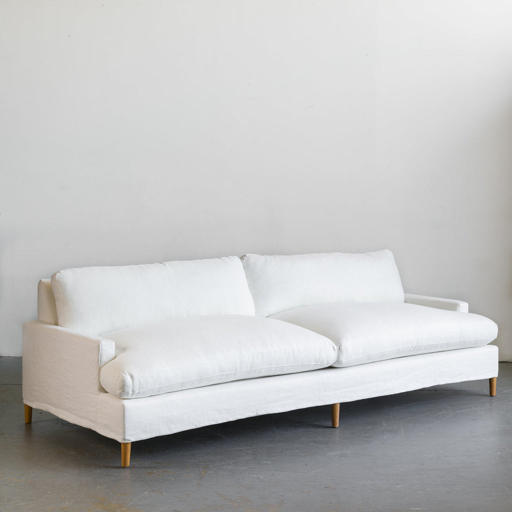 Amber Interiors - Billie Slipcovered Sofa