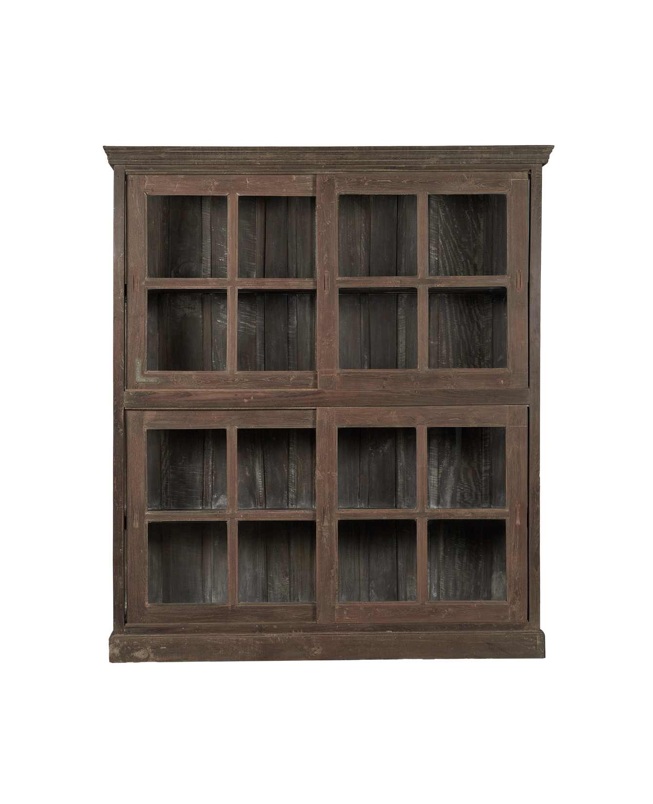 Olive Ateliers - Wood & Glass Cabinet - Natural
