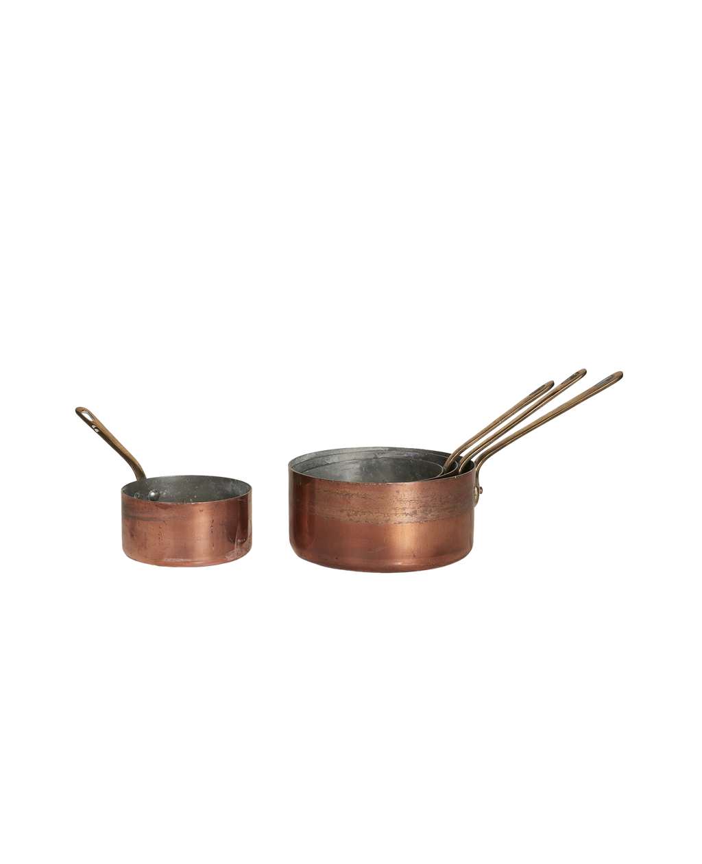 Olive Ateliers - Copper Pot - 4pc Set