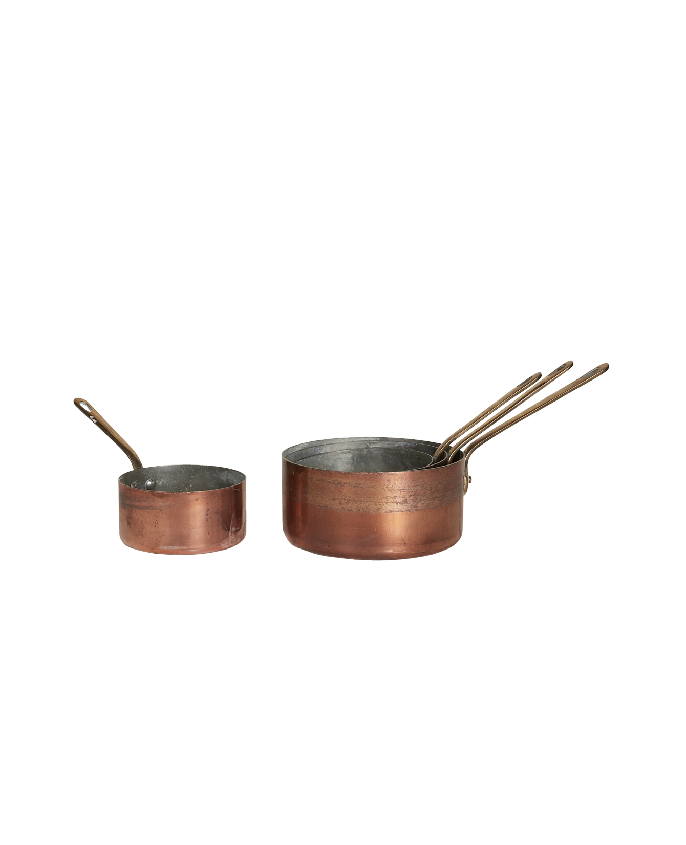 Olive Ateliers - Copper Pot - 4pc Set