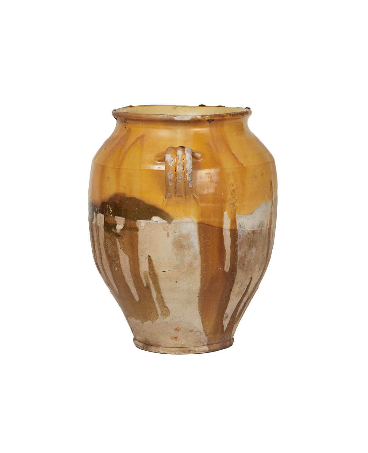 Olive Ateliers - Confit Jar - Yellow Ochre Glaze